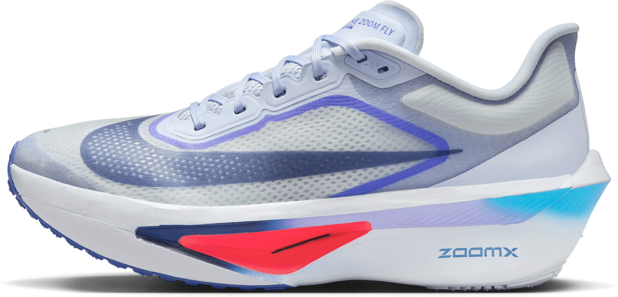 Nike Zoom Fly 6 Ghost Football Grey Blue Lightning Blue Void