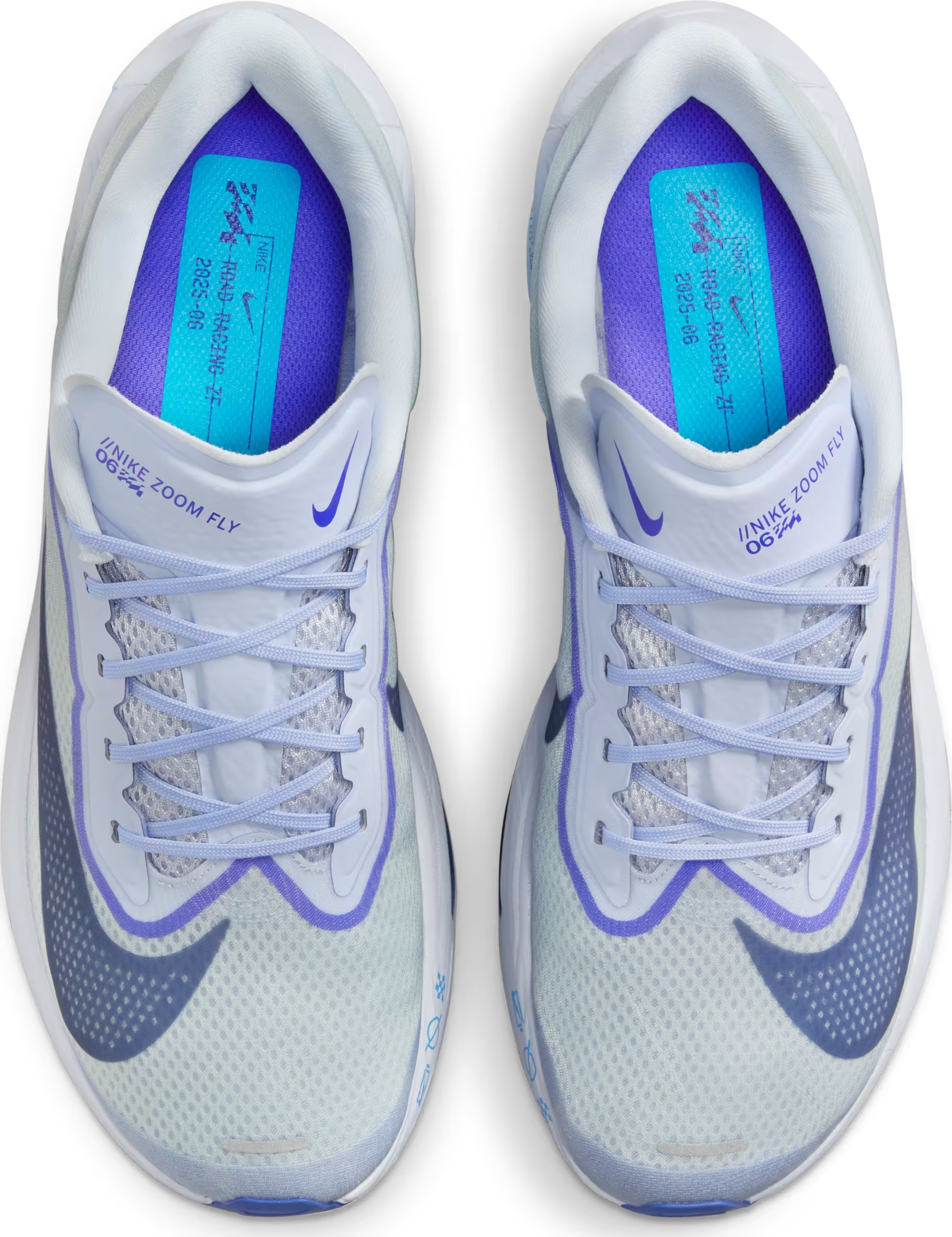 Nike Zoom Fly 6 Ghost Football Grey Blue Lightning Blue Void
