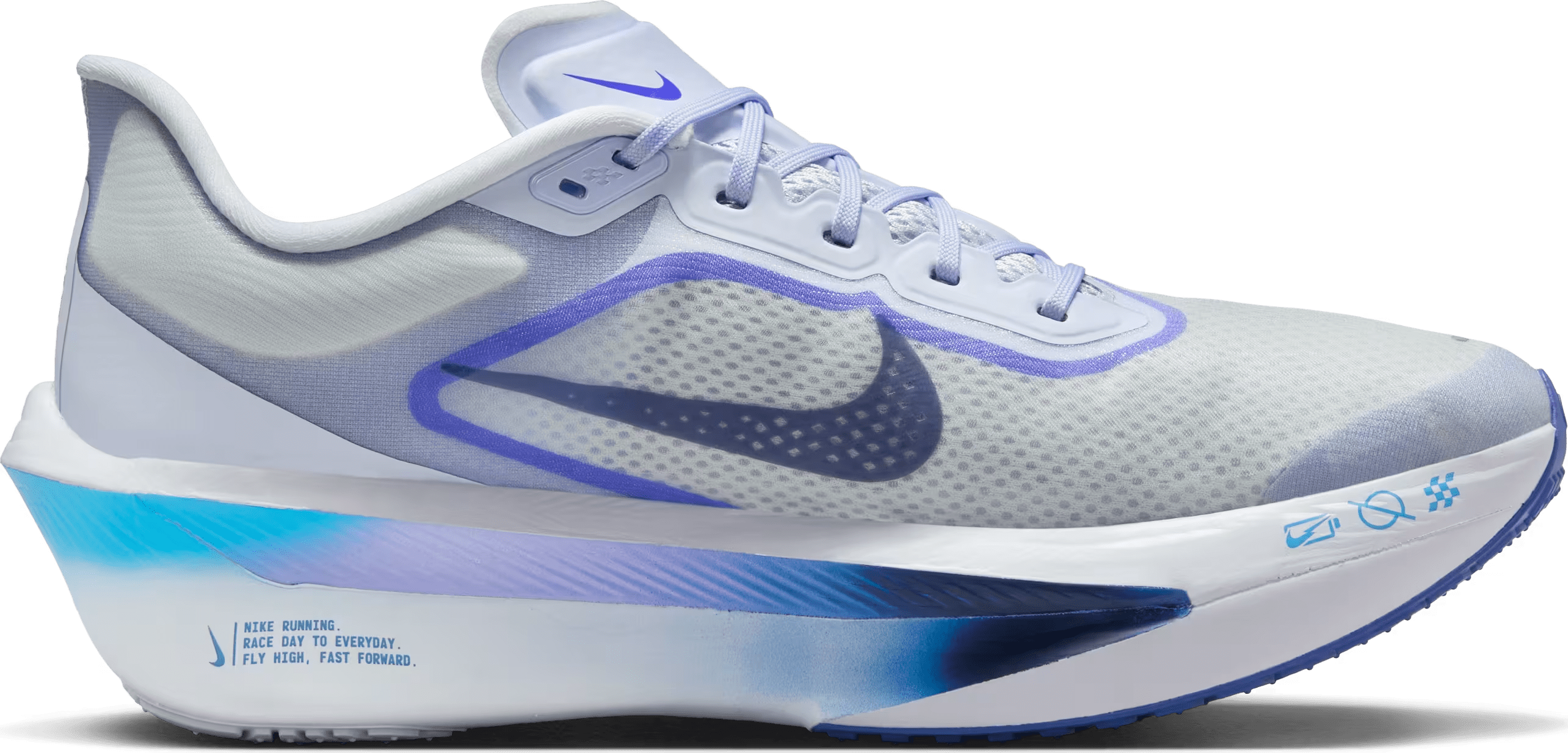 Nike Zoom Fly 6 Ghost Football Grey Blue Lightning Blue Void