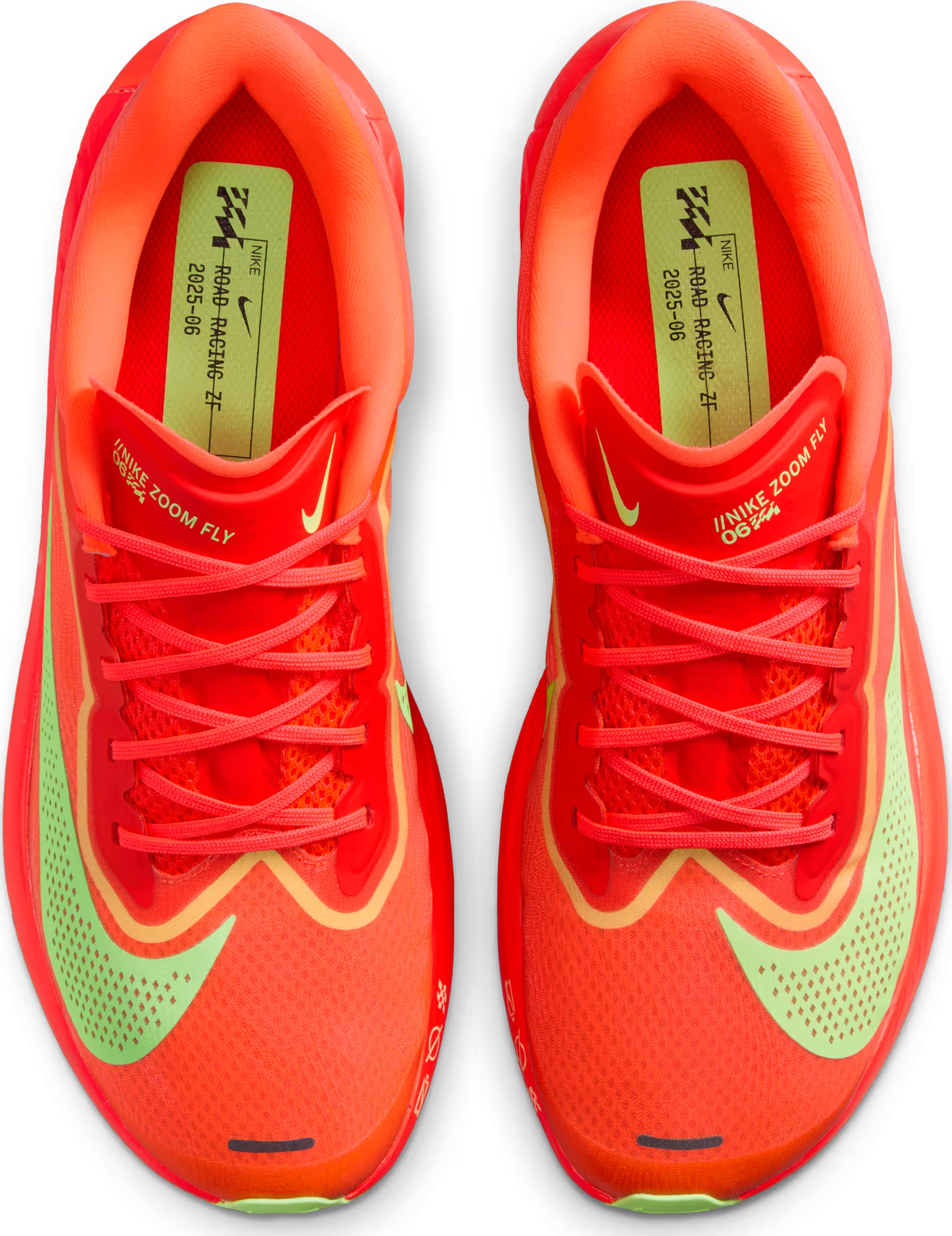 Nike Zoom Fly 6 Bright Crimson Lime Blast Mint Foam Cave Purple