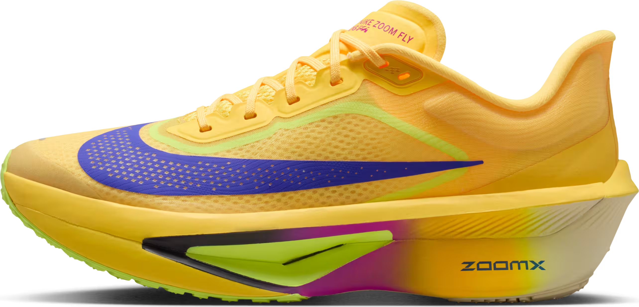 Nike Zoom Fly 6 Citron Pulse Indigo Burst