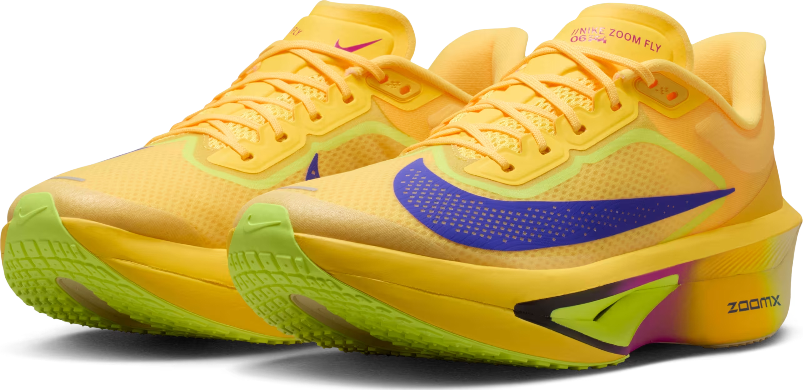 Nike Zoom Fly 6 Citron Pulse Indigo Burst