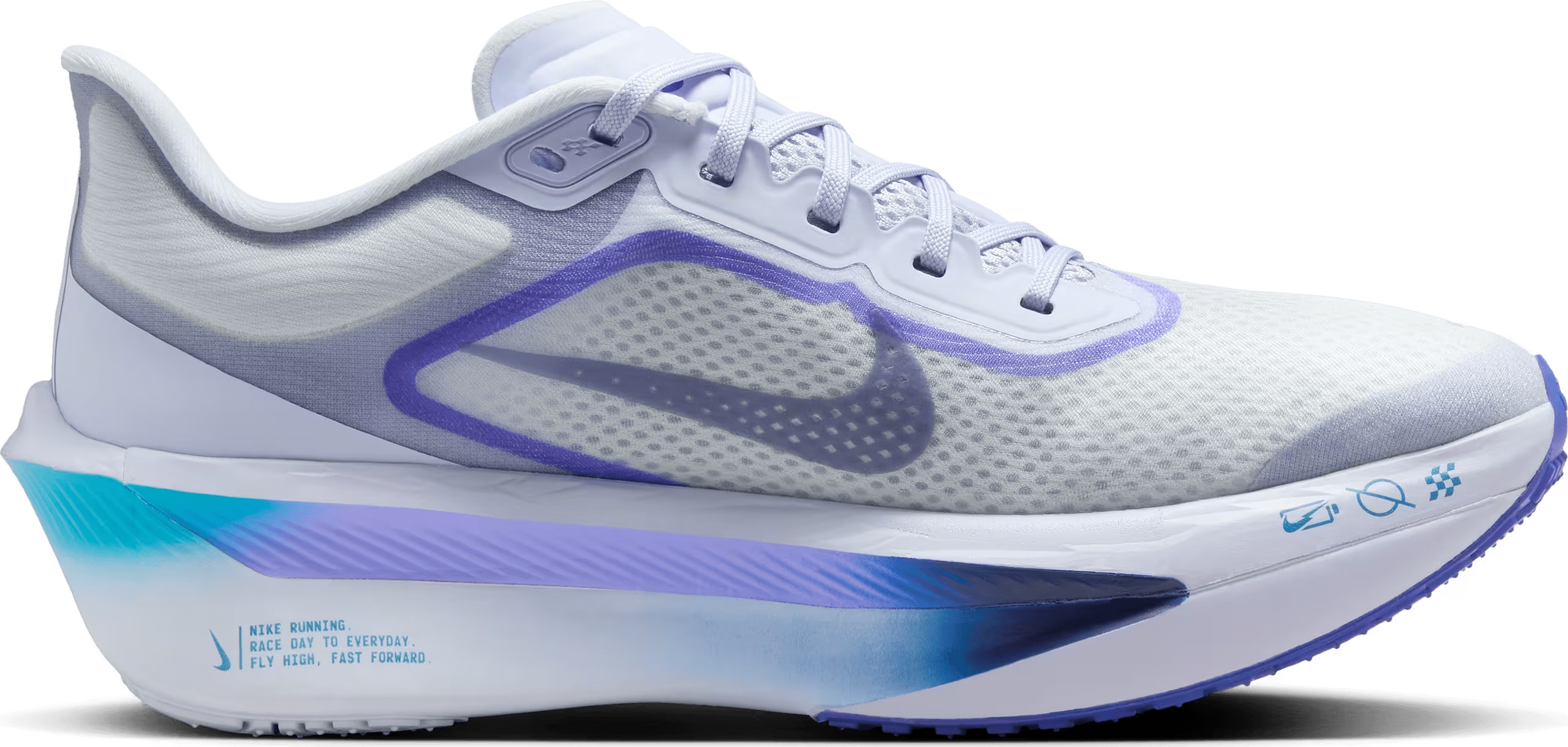 Nike Zoom Fly 6 Ghost Football Grey Blue Lightning Blue Void (Women's)