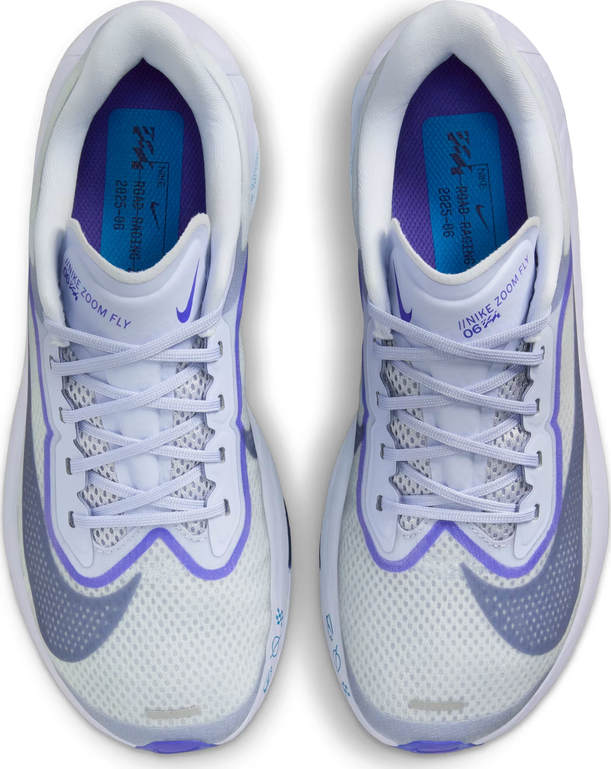 Nike Zoom Fly 6 Ghost Football Grey Blue Lightning Blue Void (Women's)