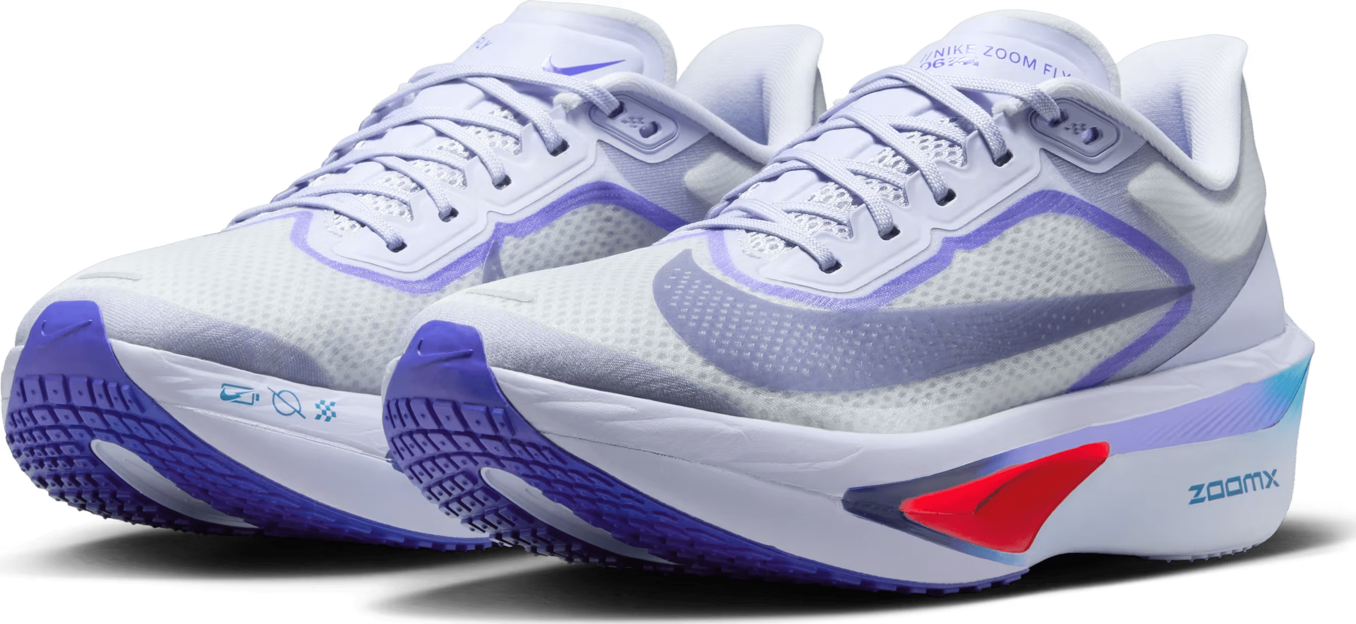 Nike Zoom Fly 6 Ghost Football Grey Blue Lightning Blue Void (Women's)