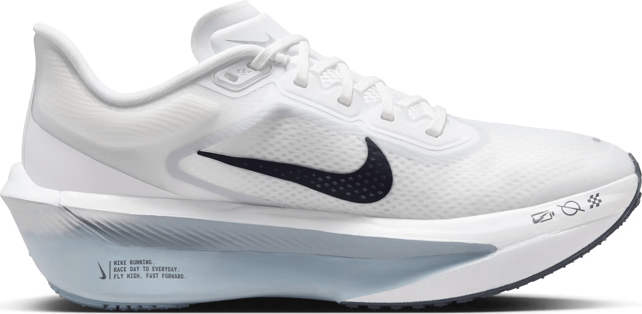 Nike Zoom Fly 6 White Pure Platinum Obsidian Mist Gridiron (Women's)