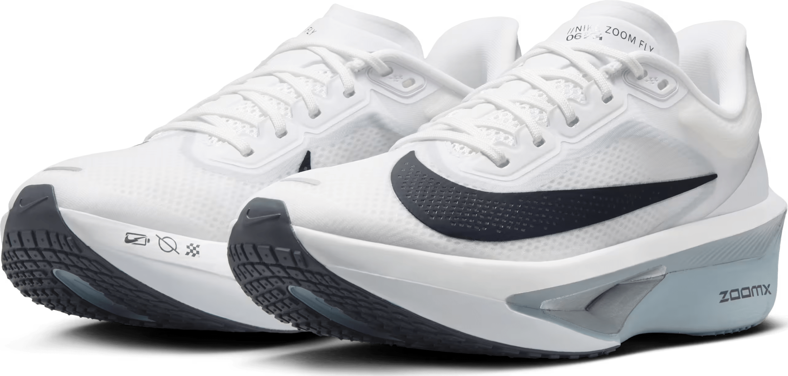 Nike Zoom Fly 6 White Pure Platinum Obsidian Mist Gridiron (Women's)