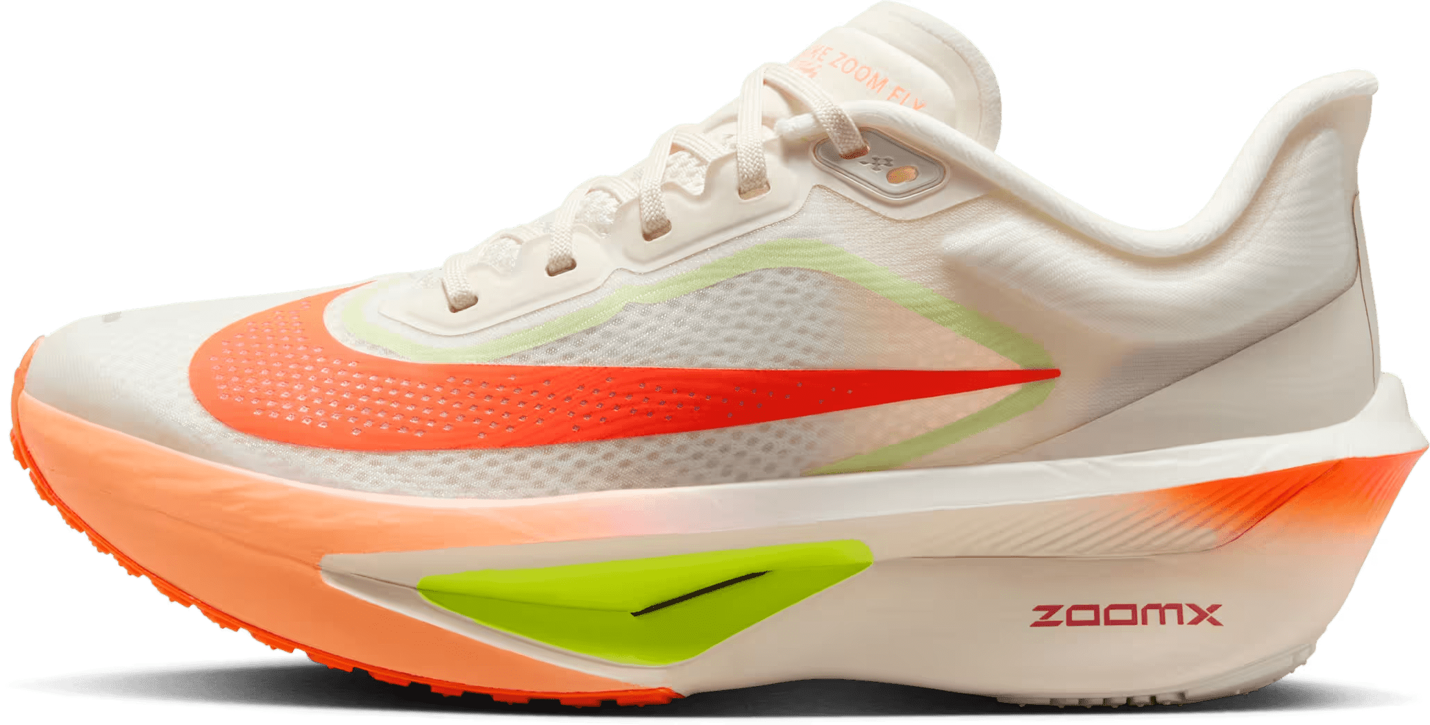 Nike Zoom Fly 6 Pale Ivory Hyper Crimson Barely Volt (Women's)