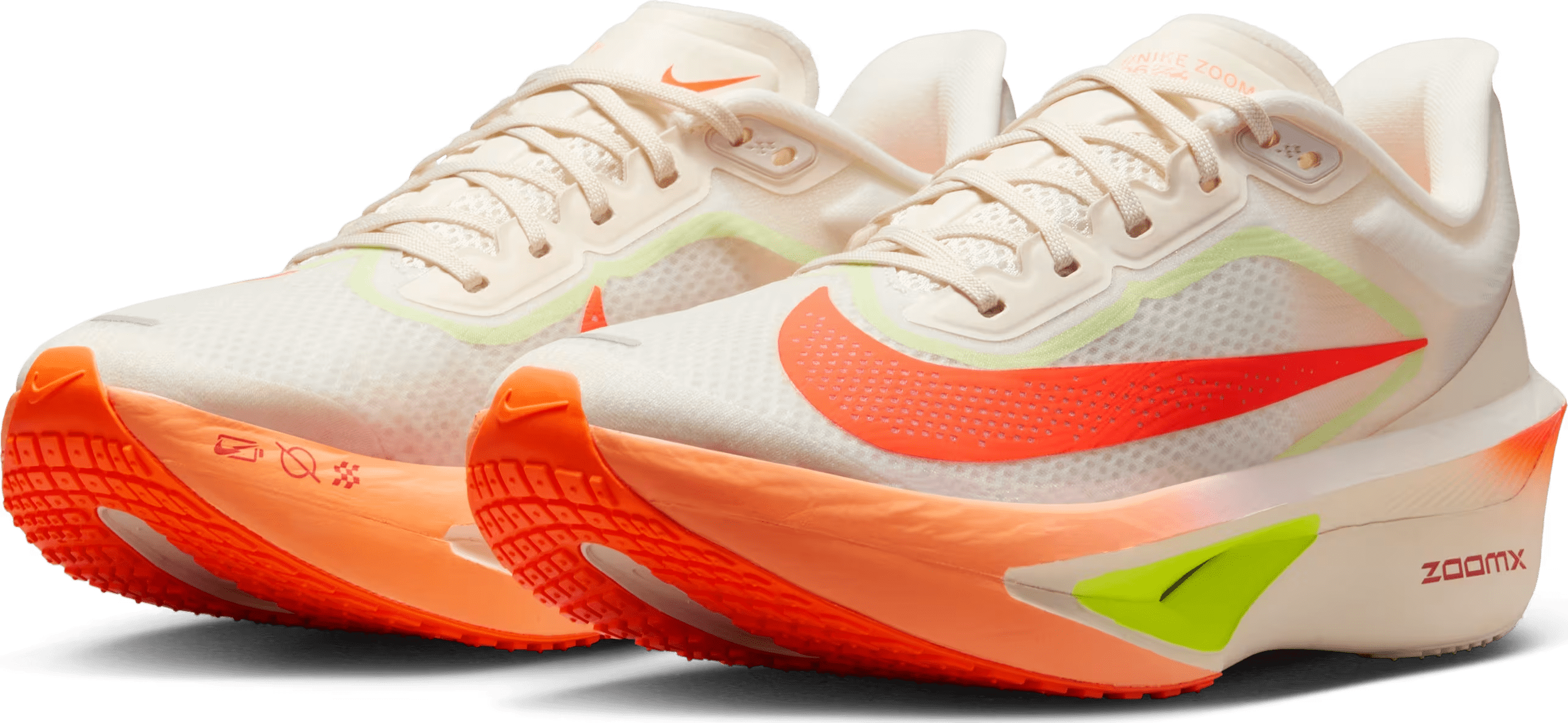 Nike Zoom Fly 6 Pale Ivory Hyper Crimson Barely Volt (Women's)