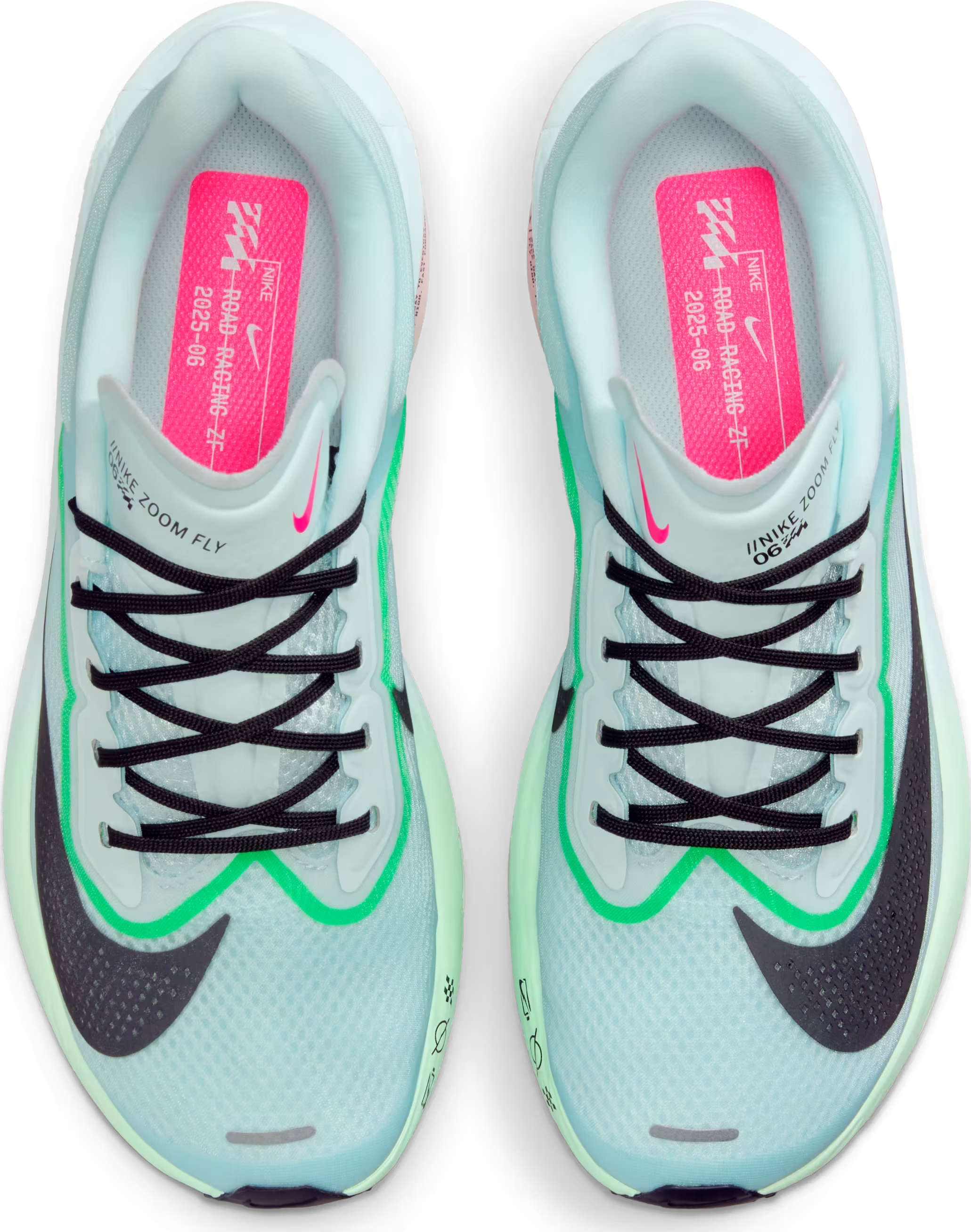 Nike Zoom Fly 6 Glacier Ice Hyper Pink Green Shock Black (Women's)