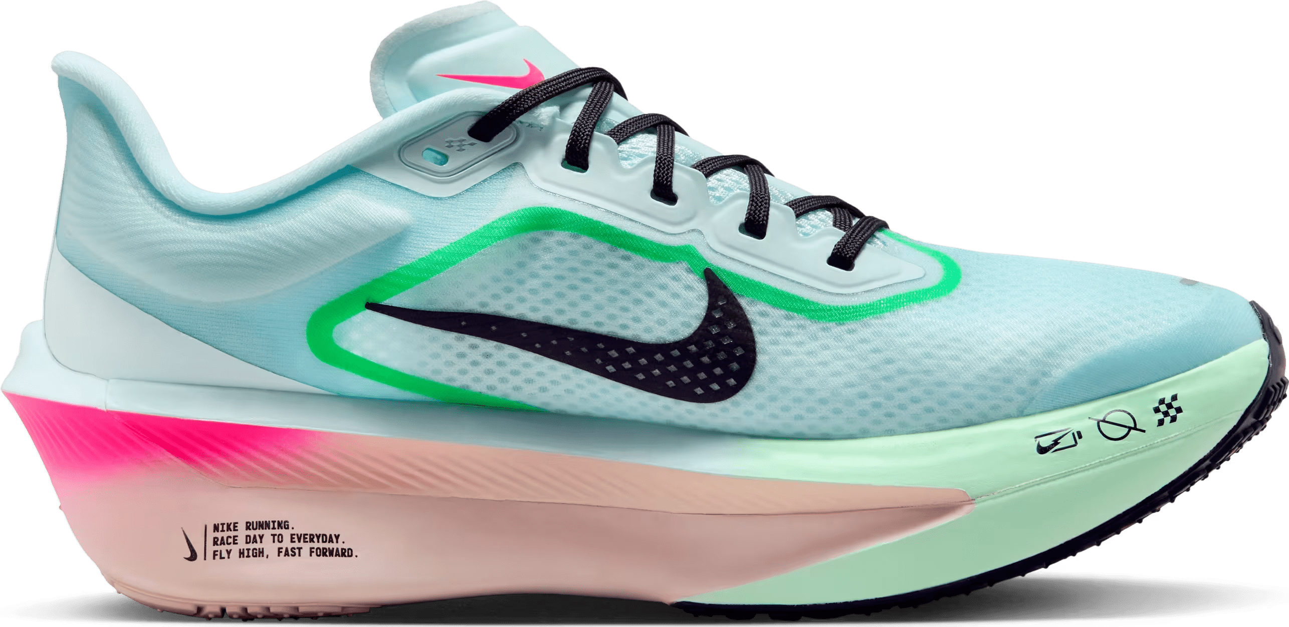 Nike Zoom Fly 6 Glacier Ice Hyper Pink Green Shock Black (Women's)