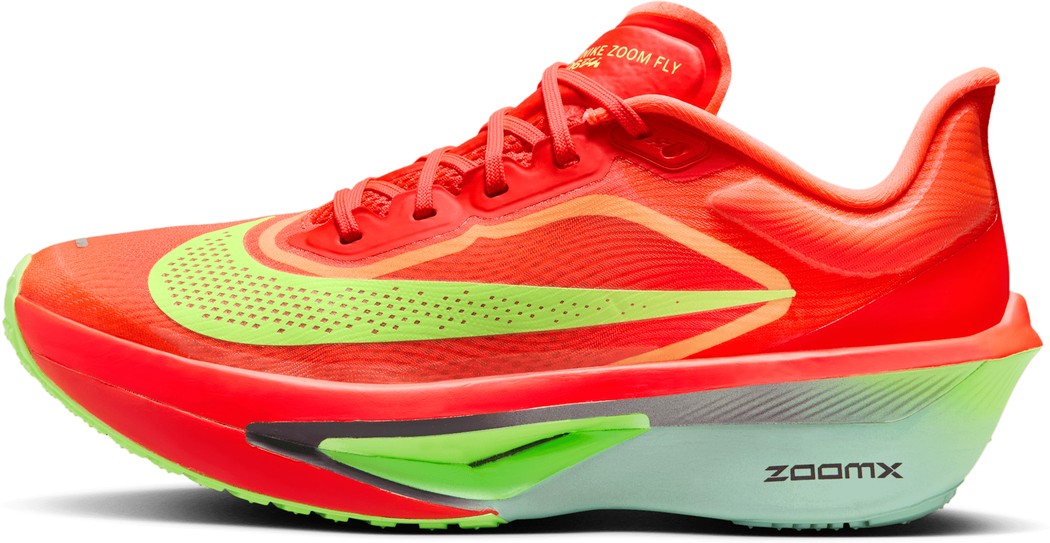 Nike Zoom Fly 6 Bright Crimson Lime Blast (Women's)