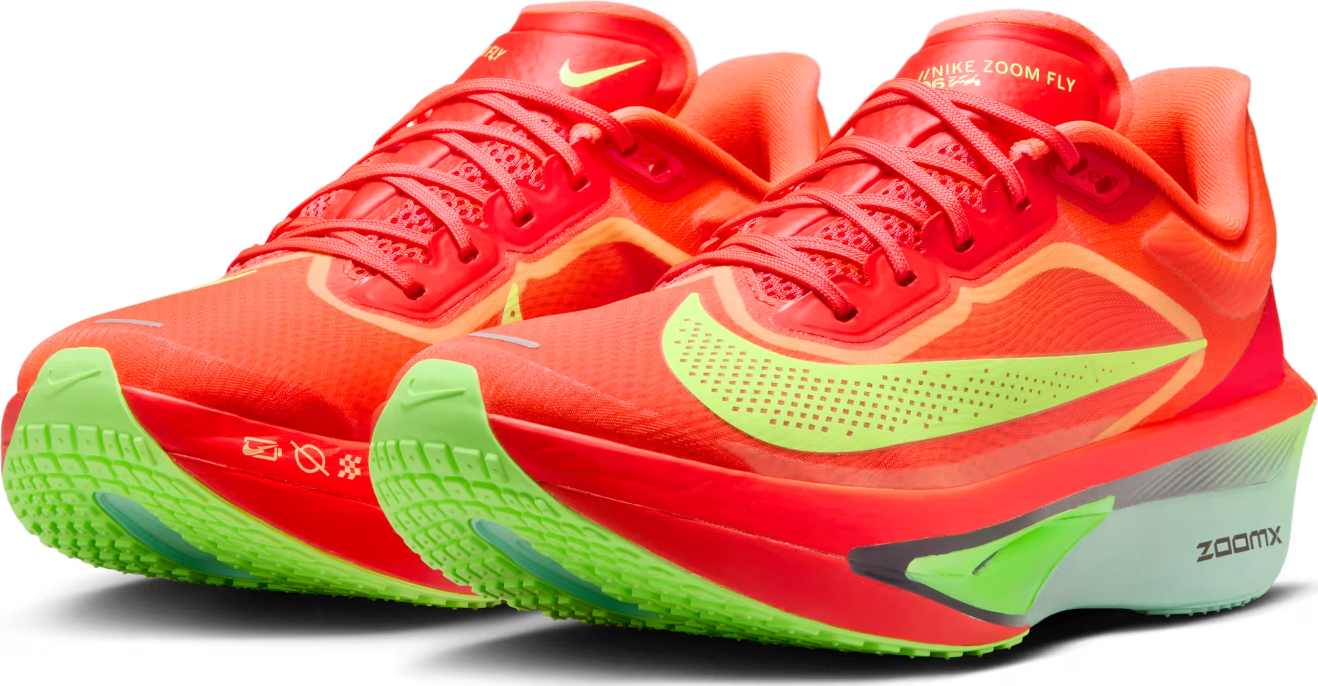 Nike Zoom Fly 6 Bright Crimson Lime Blast (Women's)