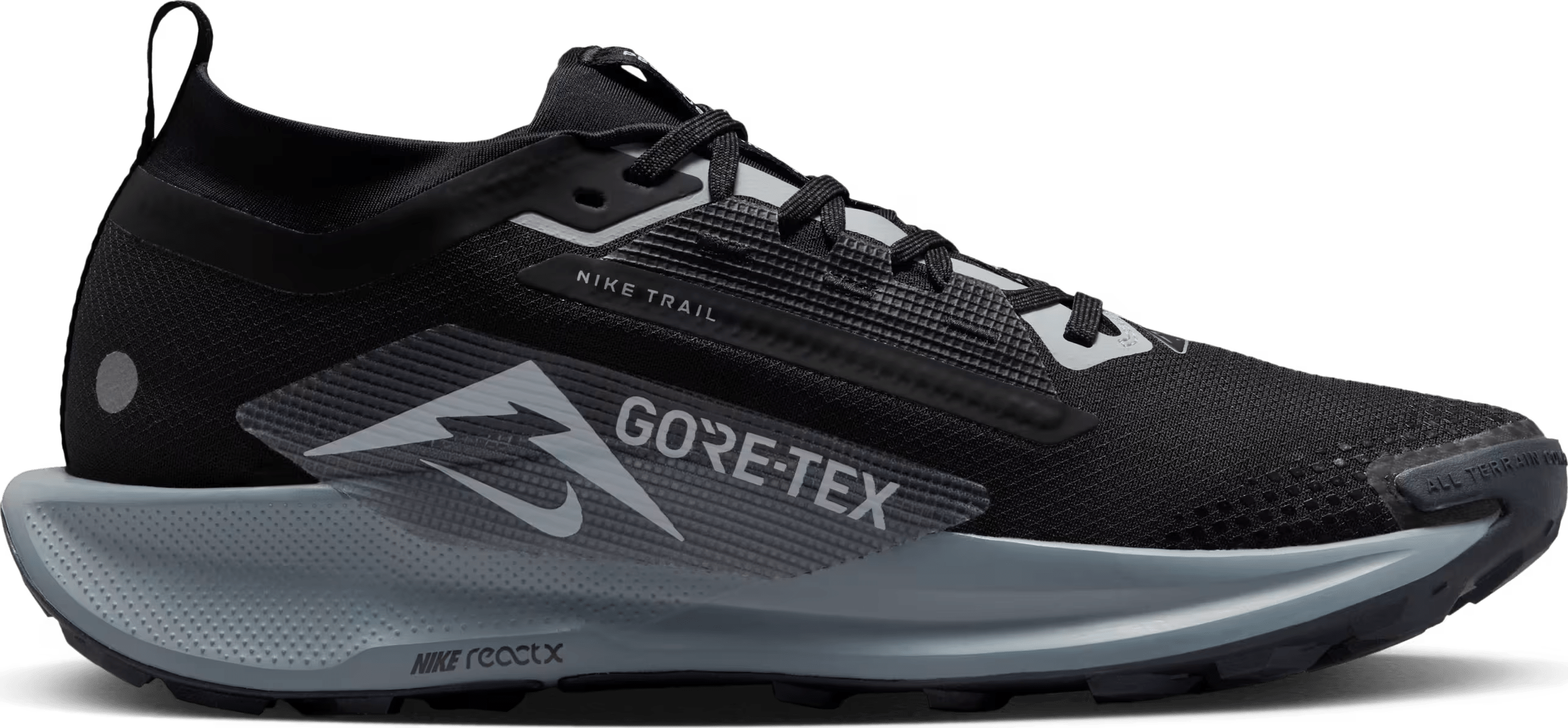 Nike React Pegasus Trail 5 Gore-Tex Black Cool Grey