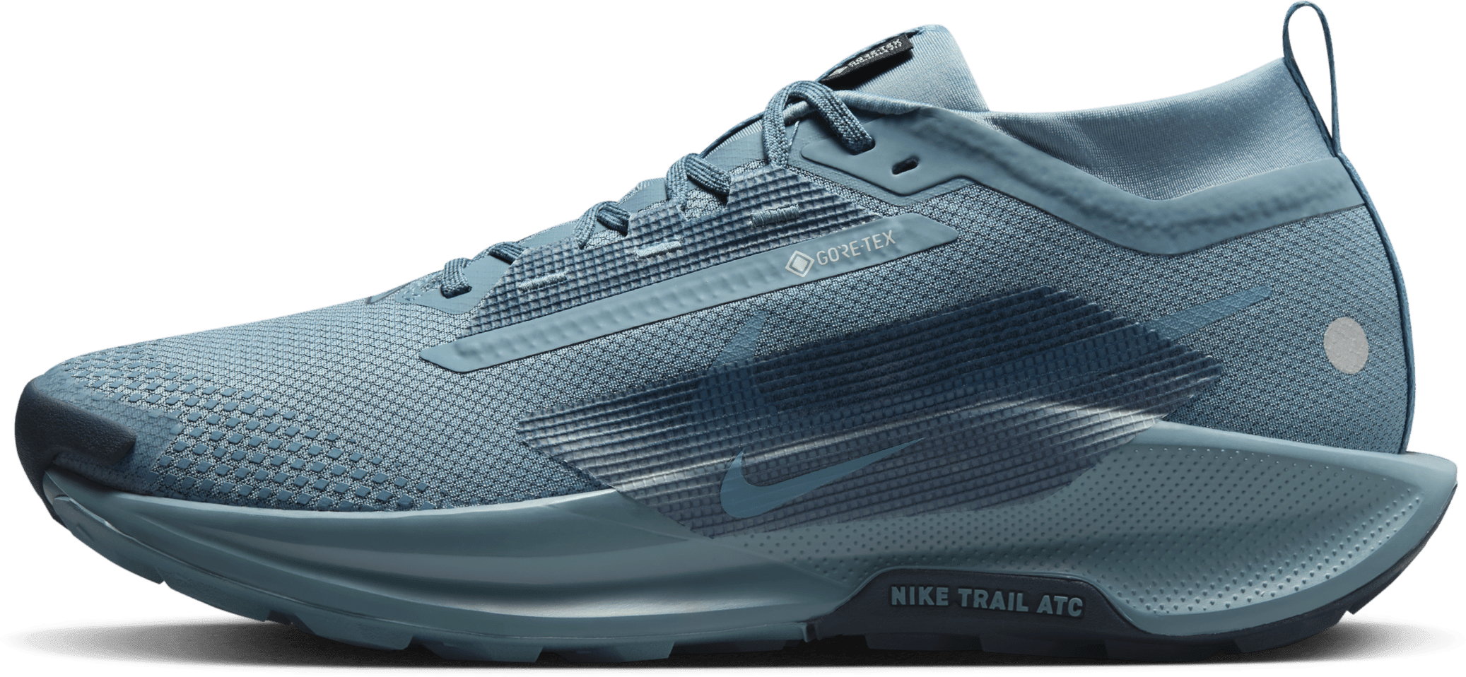 Nike React Pegasus Trail 5 Gore-Tex Smokey Blue Light Silver Armory Navy