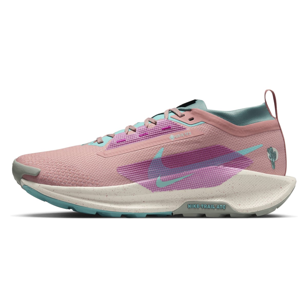 Nike React Pegasus Trail 5 Gore-Tex Red Stardust Green Frost