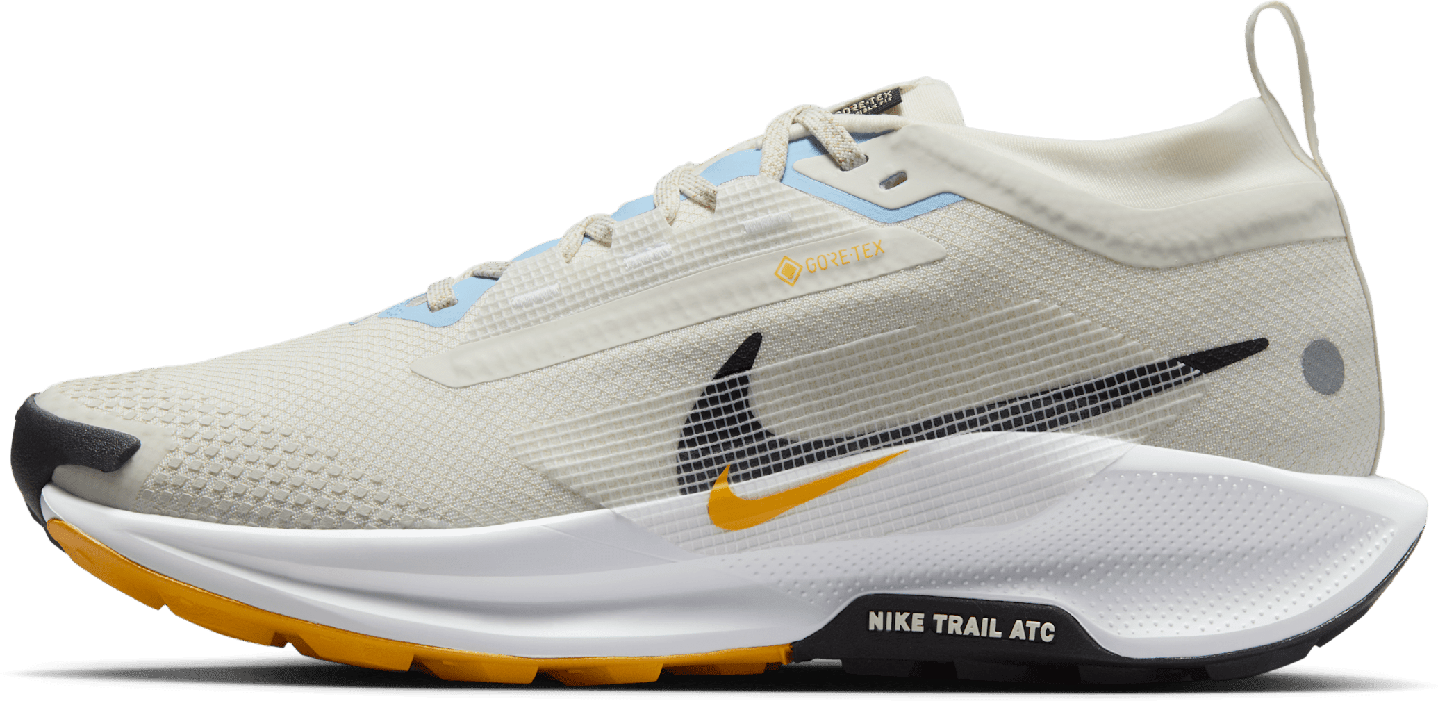 Nike Pegasus Trail 5 Gore-Tex Phantom White University Gold Black (Women's)