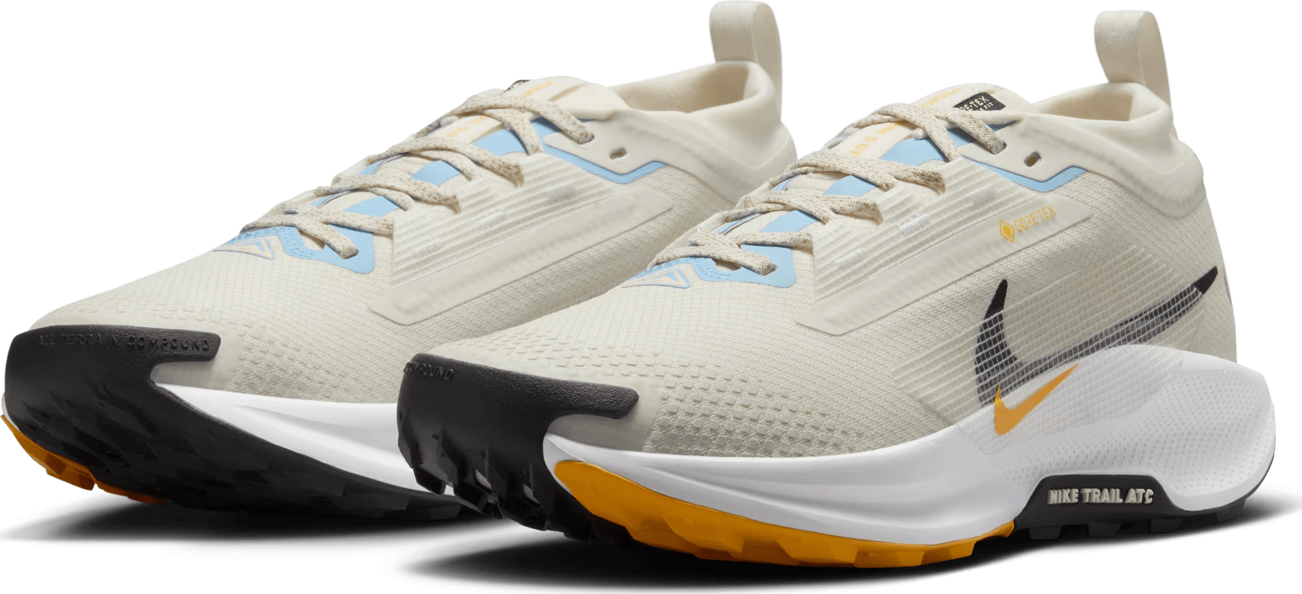 Nike Pegasus Trail 5 Gore-Tex Phantom White University Gold Black (Women's)