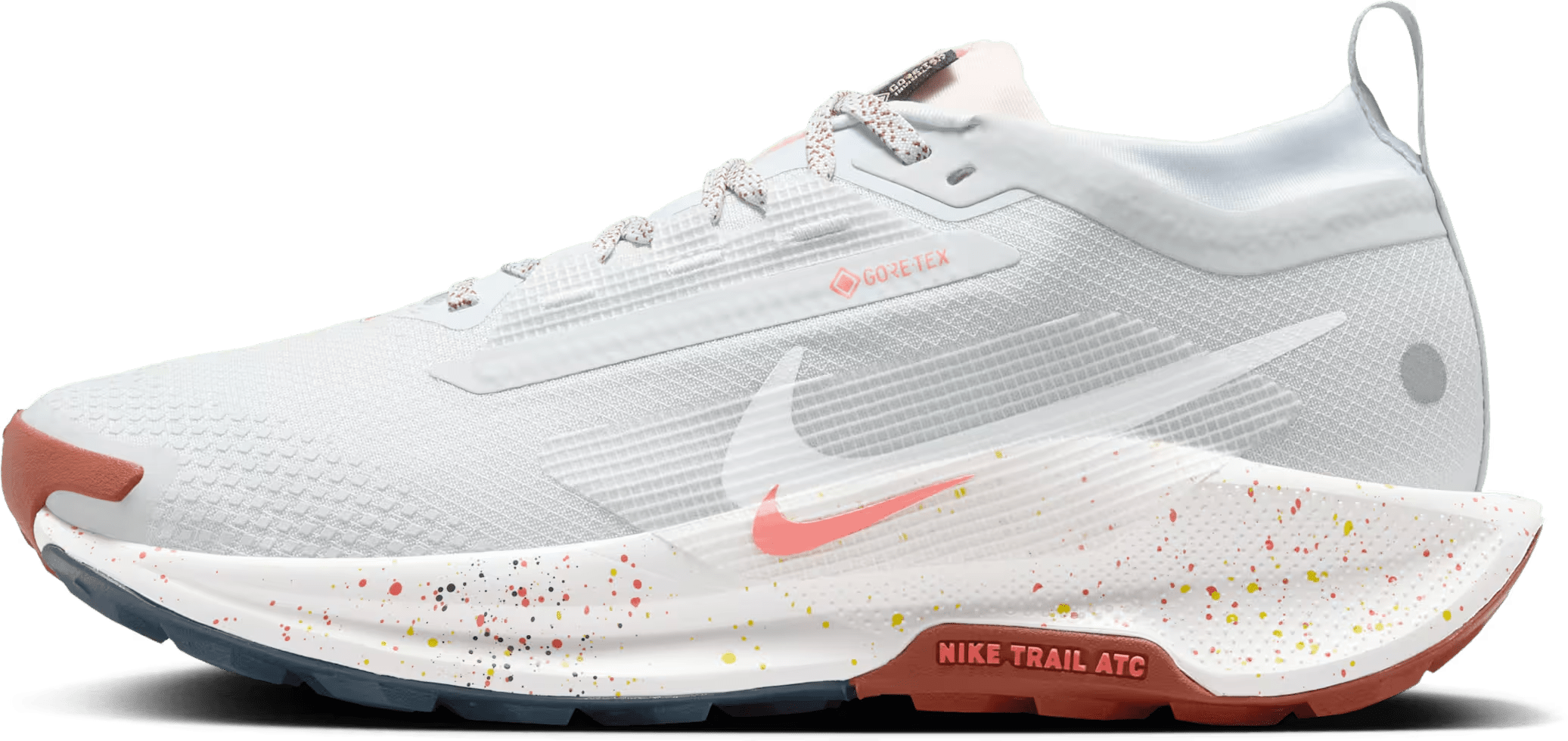 Nike React Pegasus Trail 5 Gore-Tex Pure Platinum Football Grey Pink Foam White (Women's)