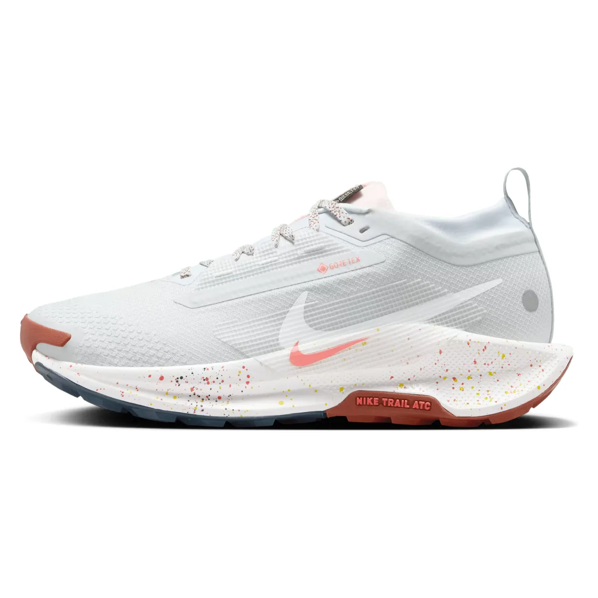Nike React Pegasus Trail 5 Gore-Tex Pure Platinum Football Grey Pink Foam White (Women's)