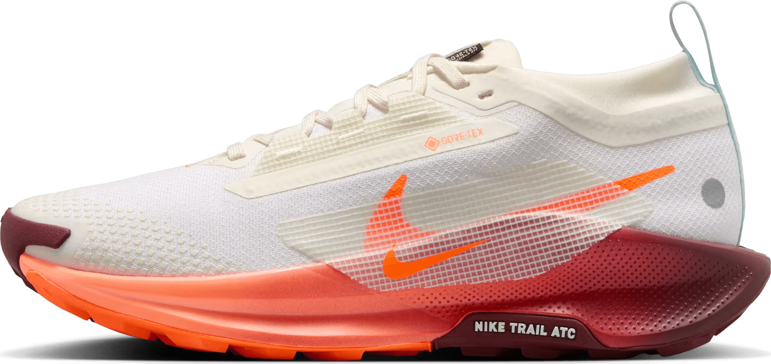 Nike React Pegasus Trail 5 Gore-Tex Sail Glacier Blue Dark Team Red Hyper Crimson (Women's)