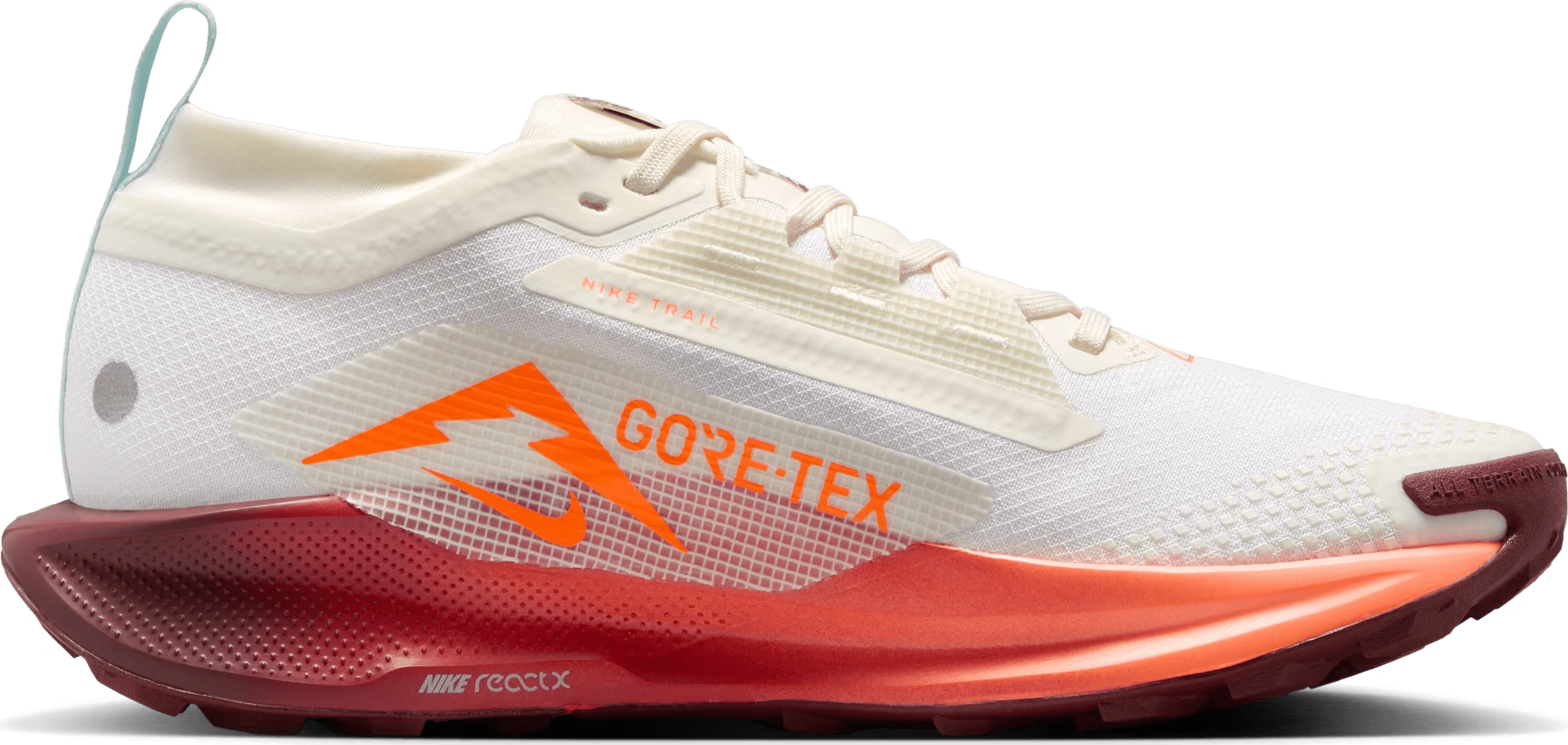 Nike React Pegasus Trail 5 Gore-Tex Sail Glacier Blue Dark Team Red Hyper Crimson (Women's)