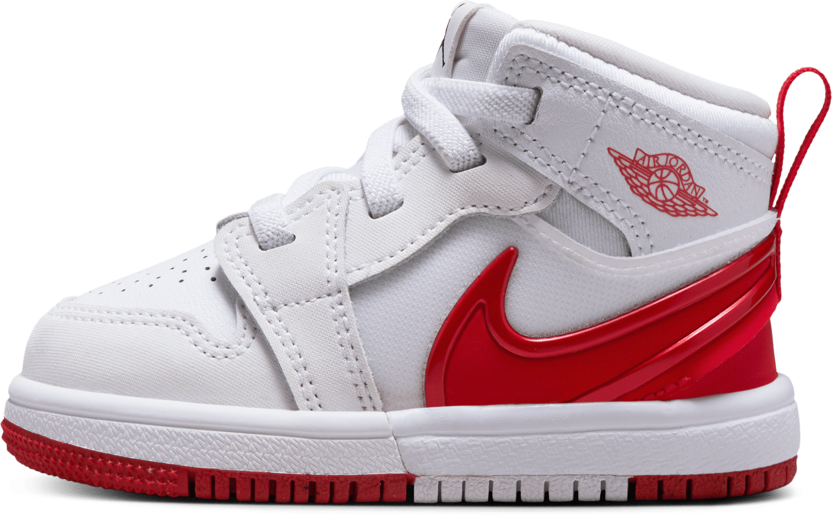 Air Jordan 1 Mid RM EasyOn TD "White University Red"