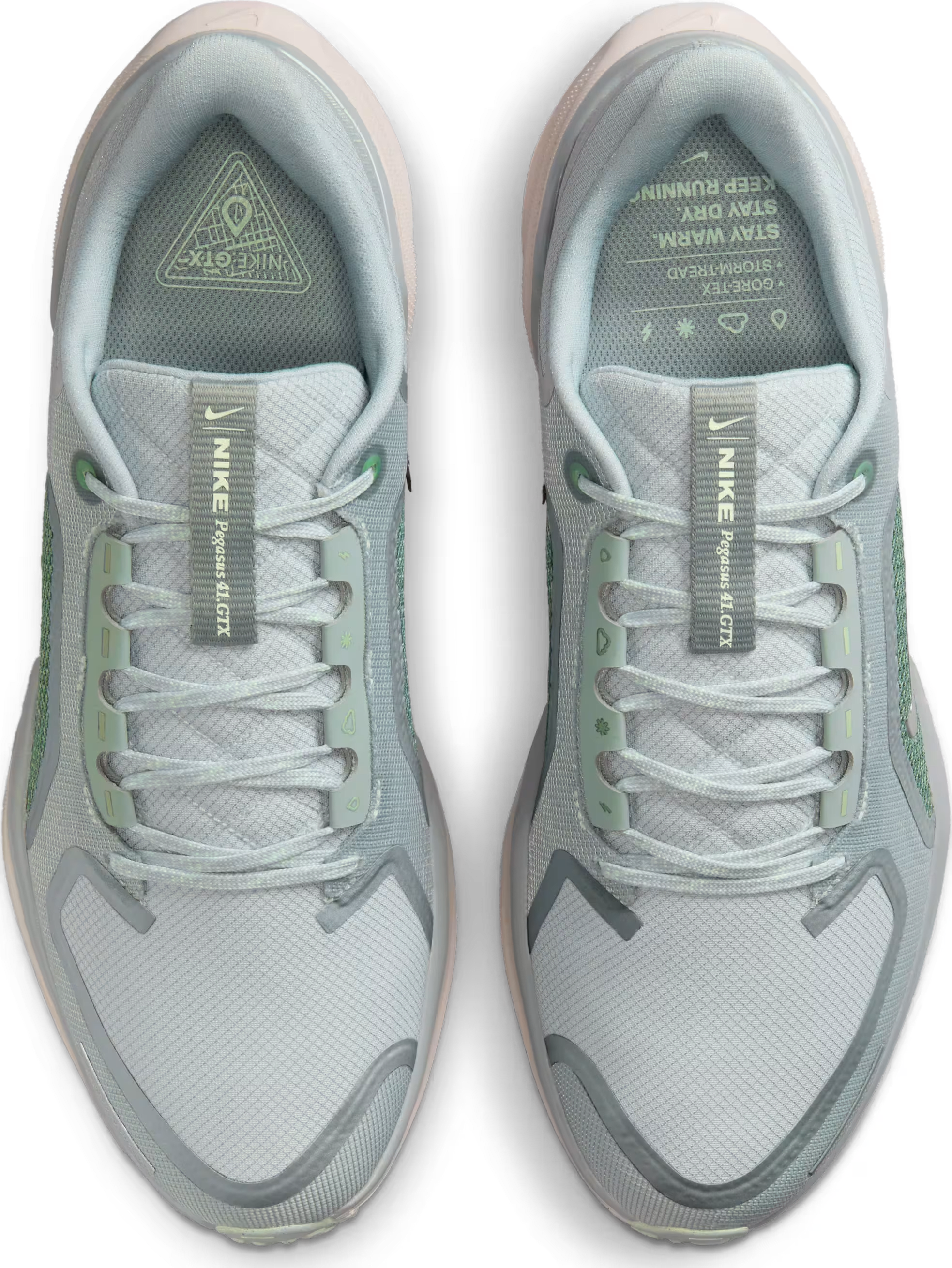 Nike Air Zoom Pegasus 41 Gore-Tex Light Pumice Metallic Silver