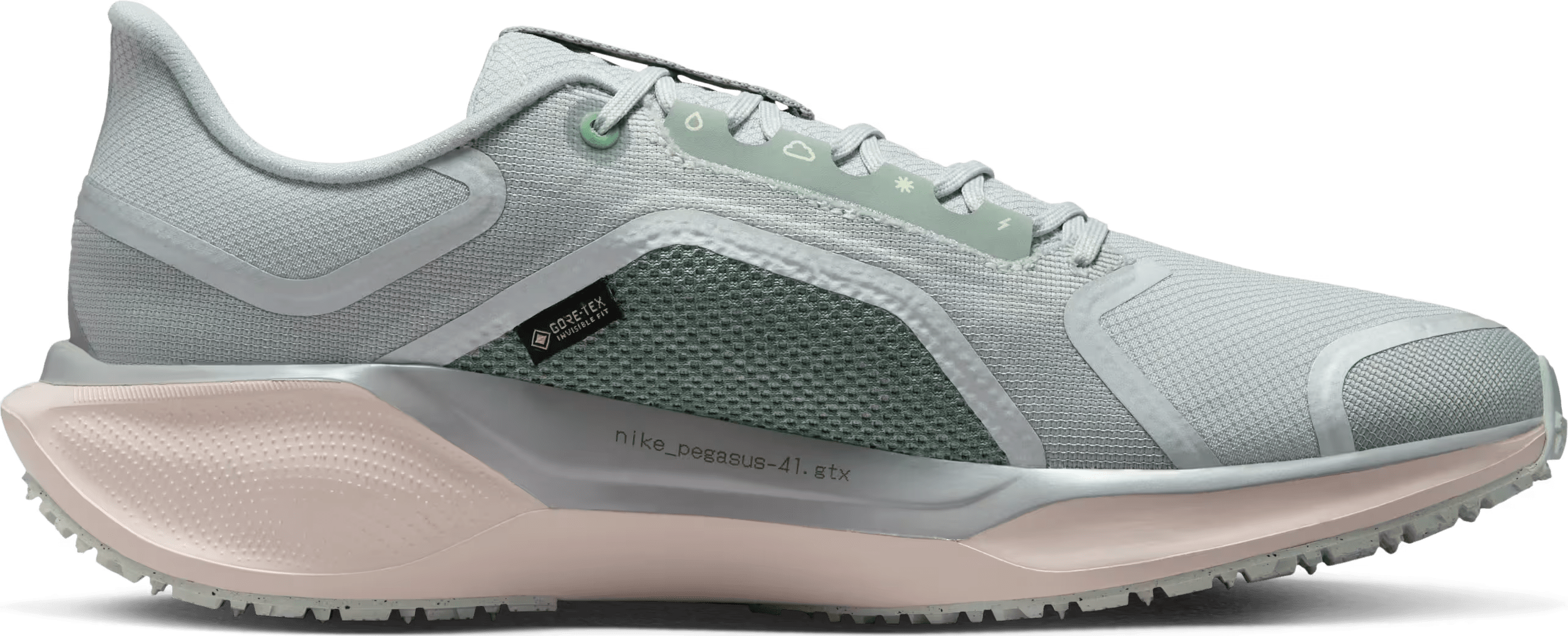 Nike Air Zoom Pegasus 41 Gore-Tex Light Pumice Metallic Silver