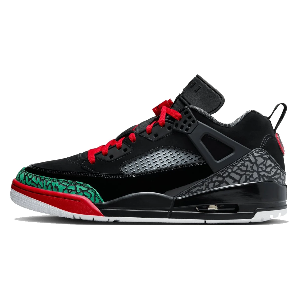 Air Jordan Spizike Low "Black Red Green"