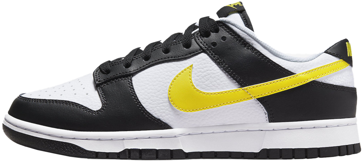 Black and yellow nikes deals
