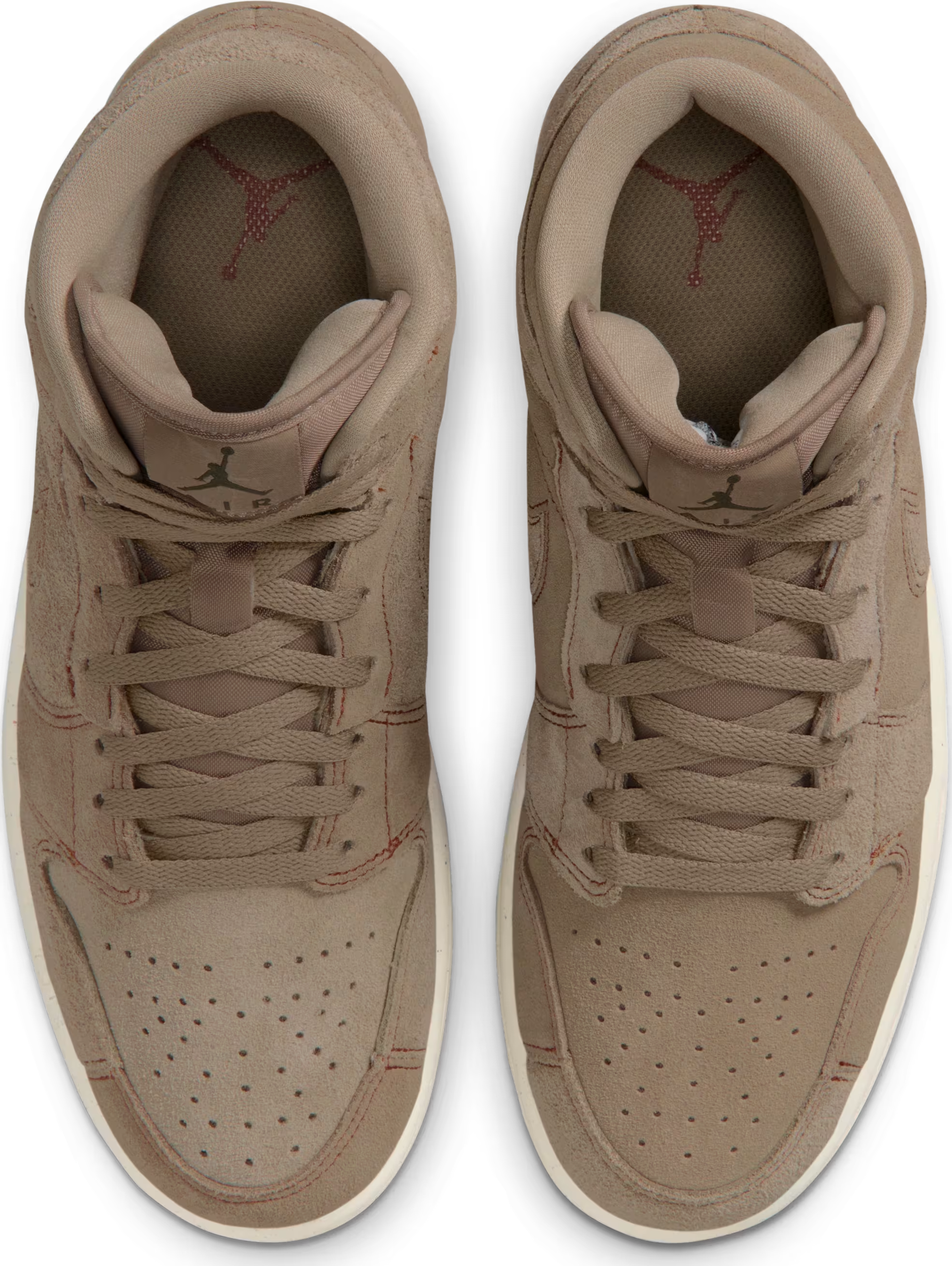 Air Jordan 1 Mid SE Craft "Khaki Pecan Suede"