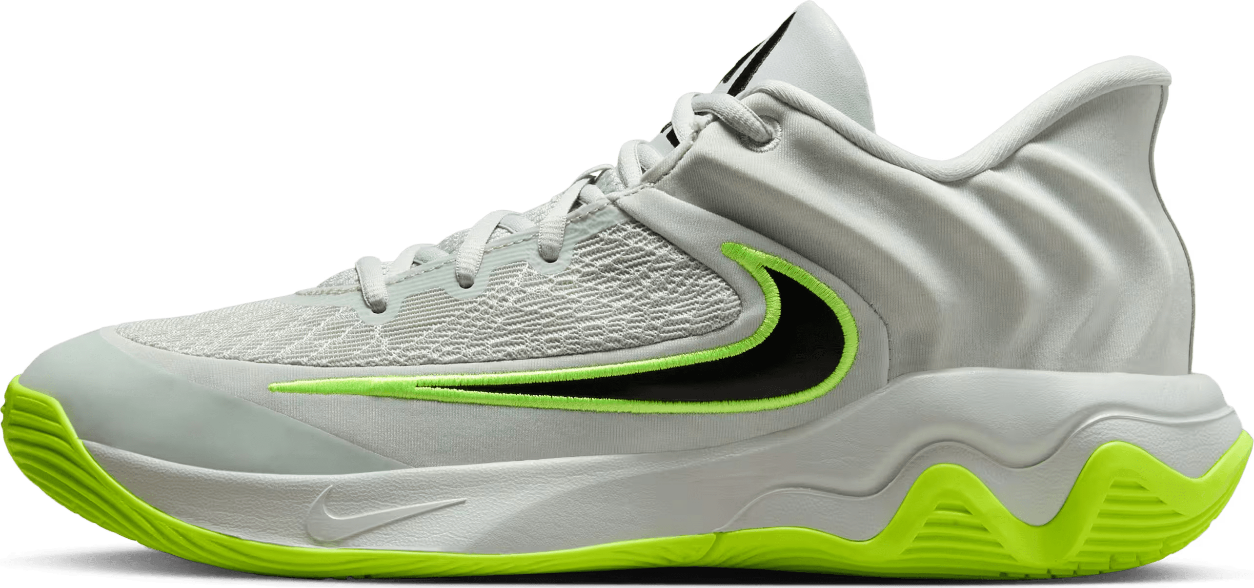 Nike Giannis Immortality 4 Light Silver Volt Black