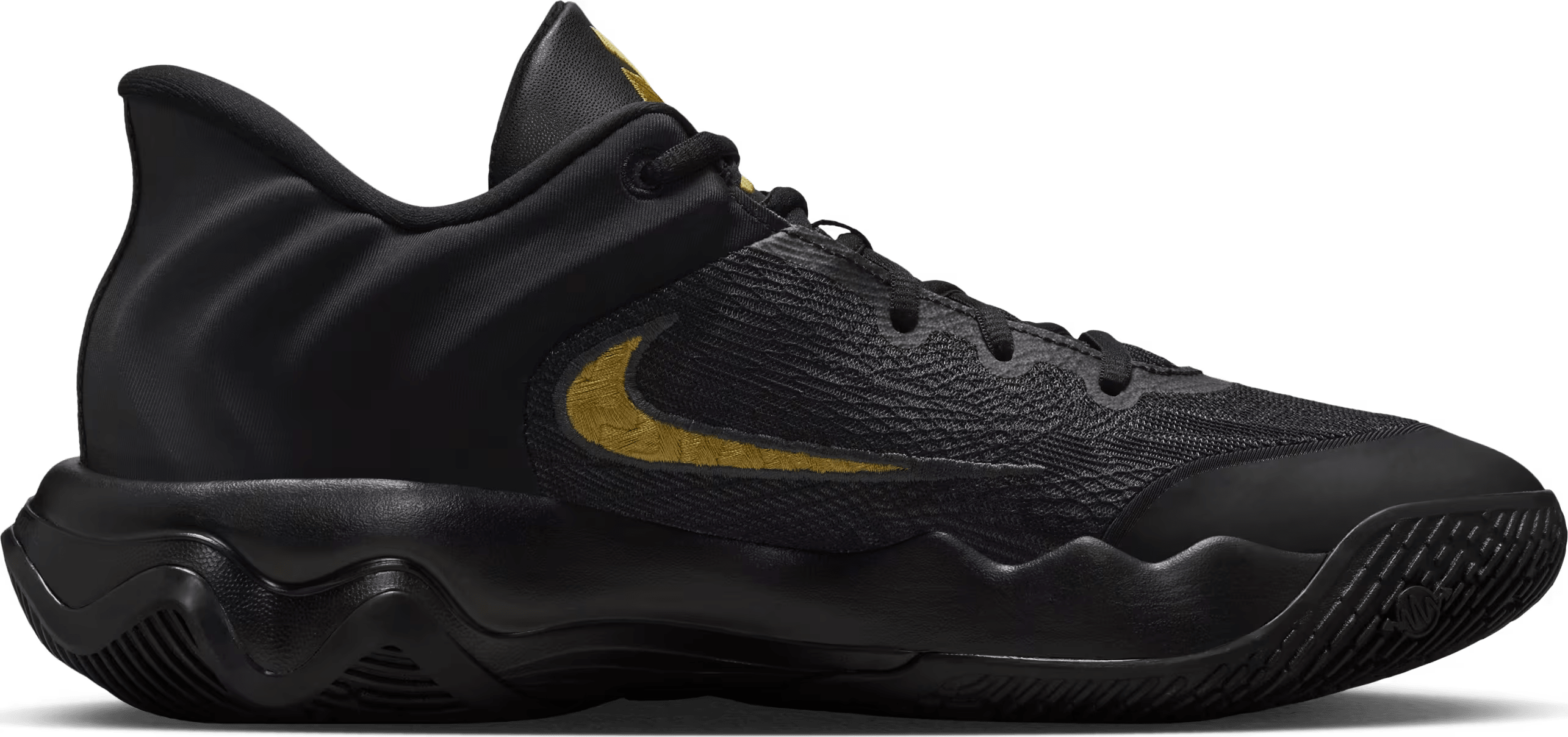 Nike Giannis Immortality 4 Black Metallic Gold