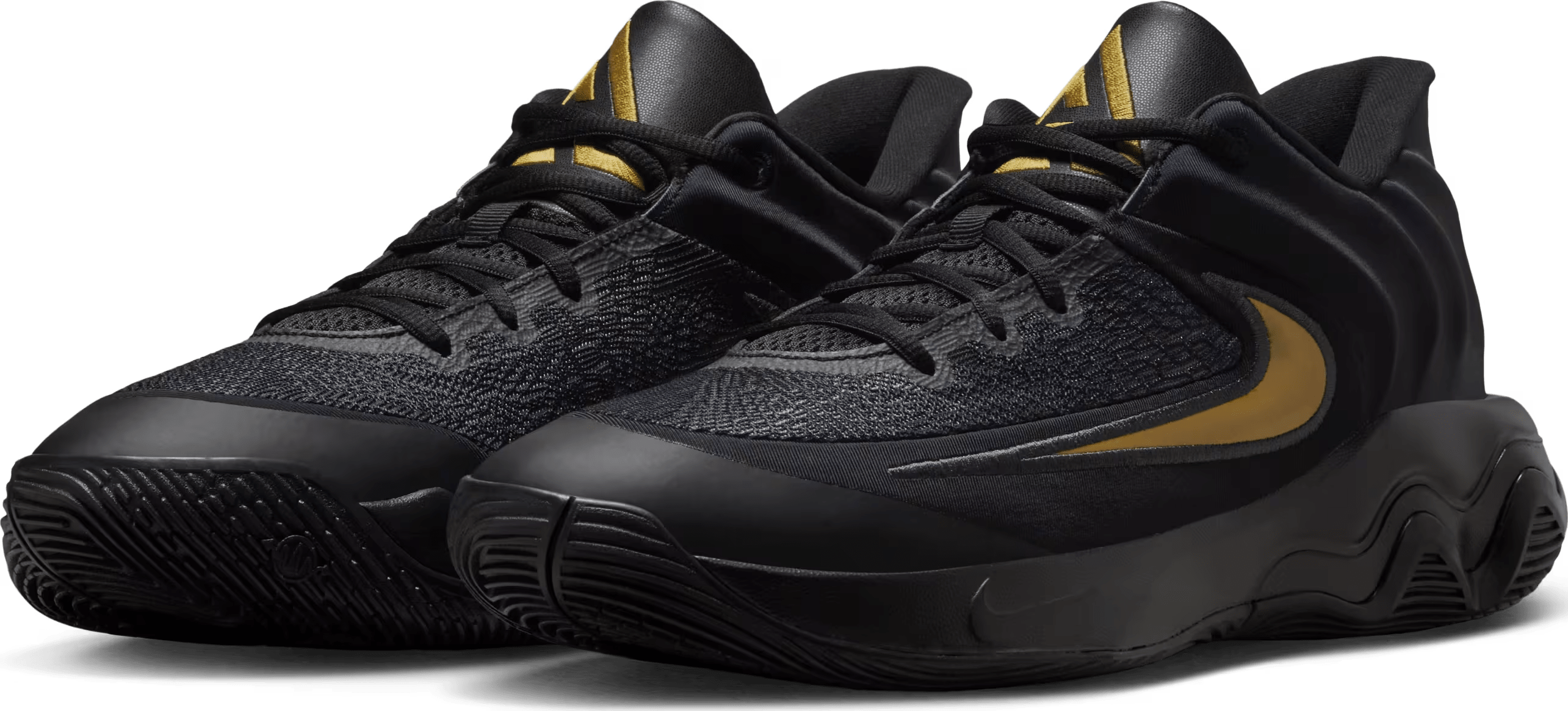 Nike Giannis Immortality 4 Black Metallic Gold