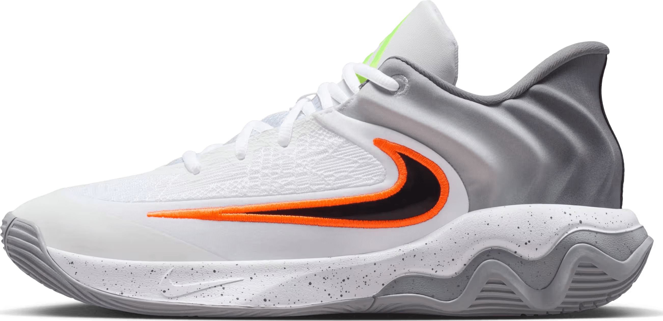 Nike Giannis Immortality 4 White Volt Wolf Grey Black