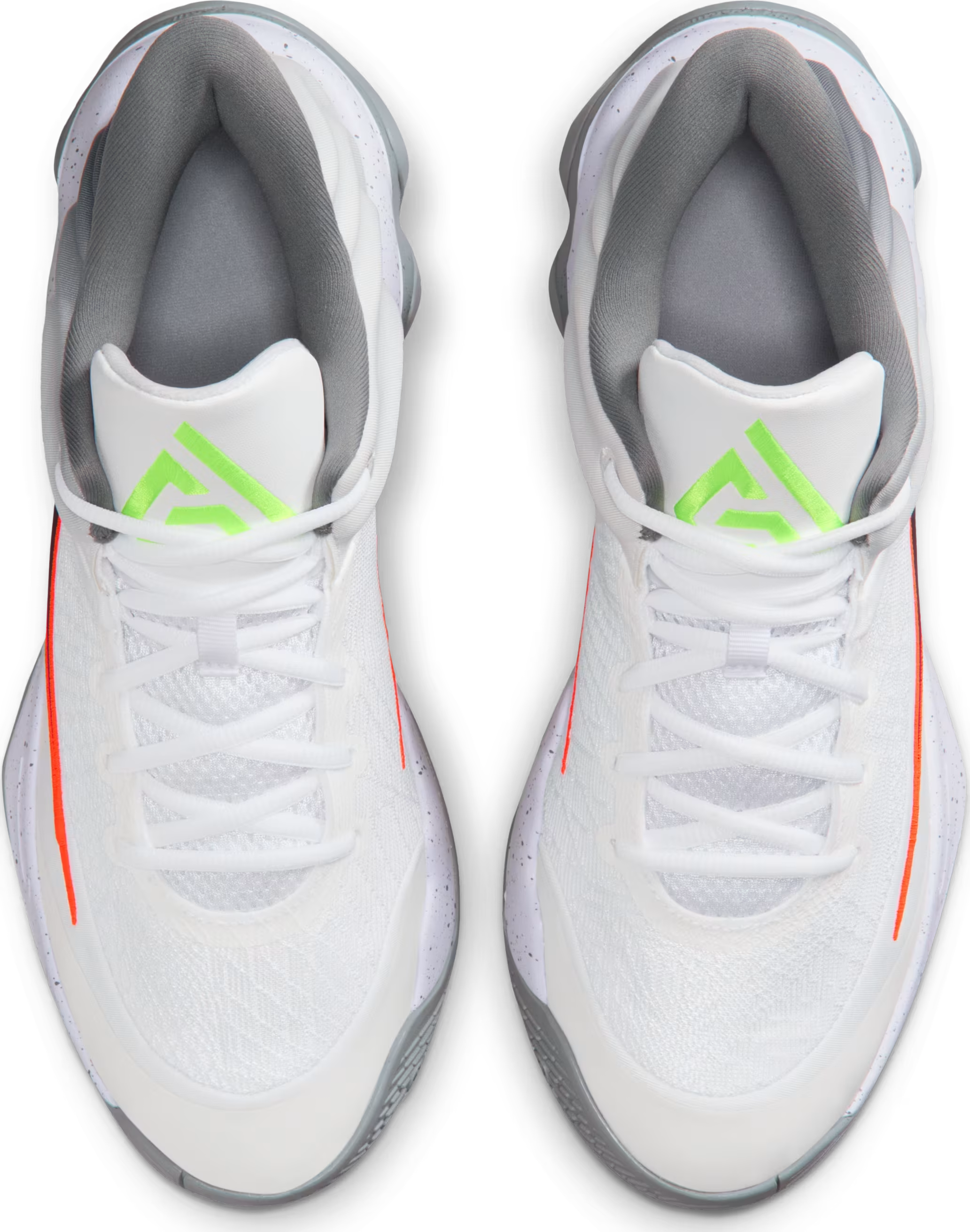 Nike Giannis Immortality 4 White Volt Wolf Grey Black