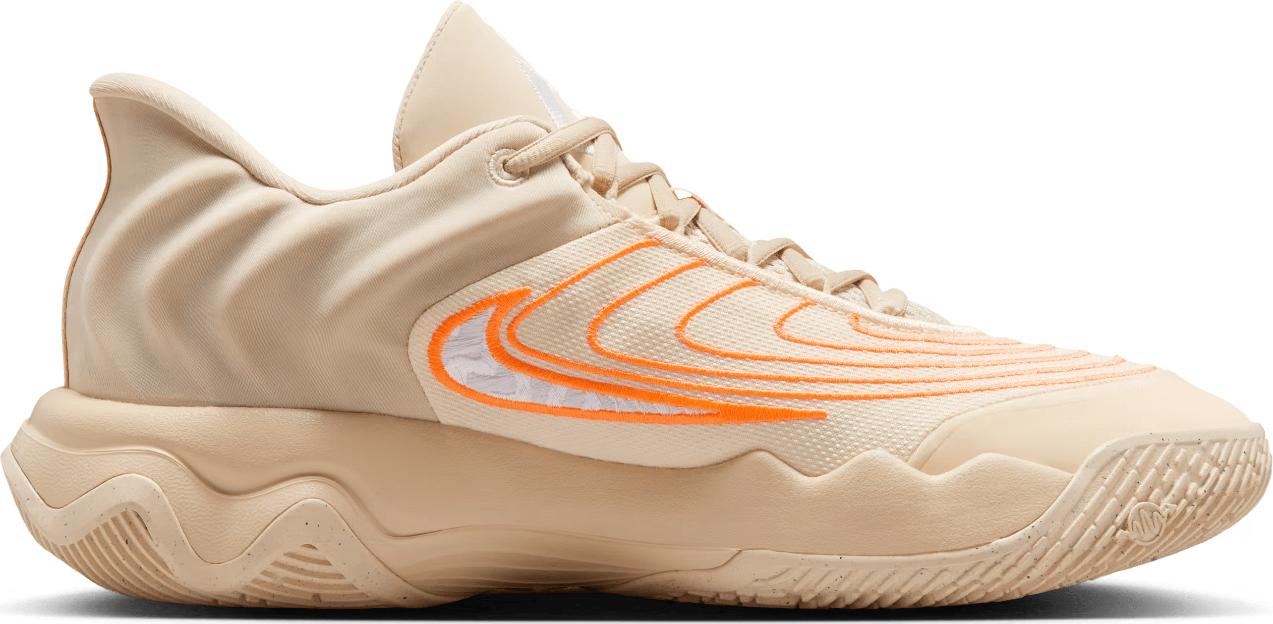 Nike Giannis Immortality 4 Light Khaki Alabaster Total Orange White