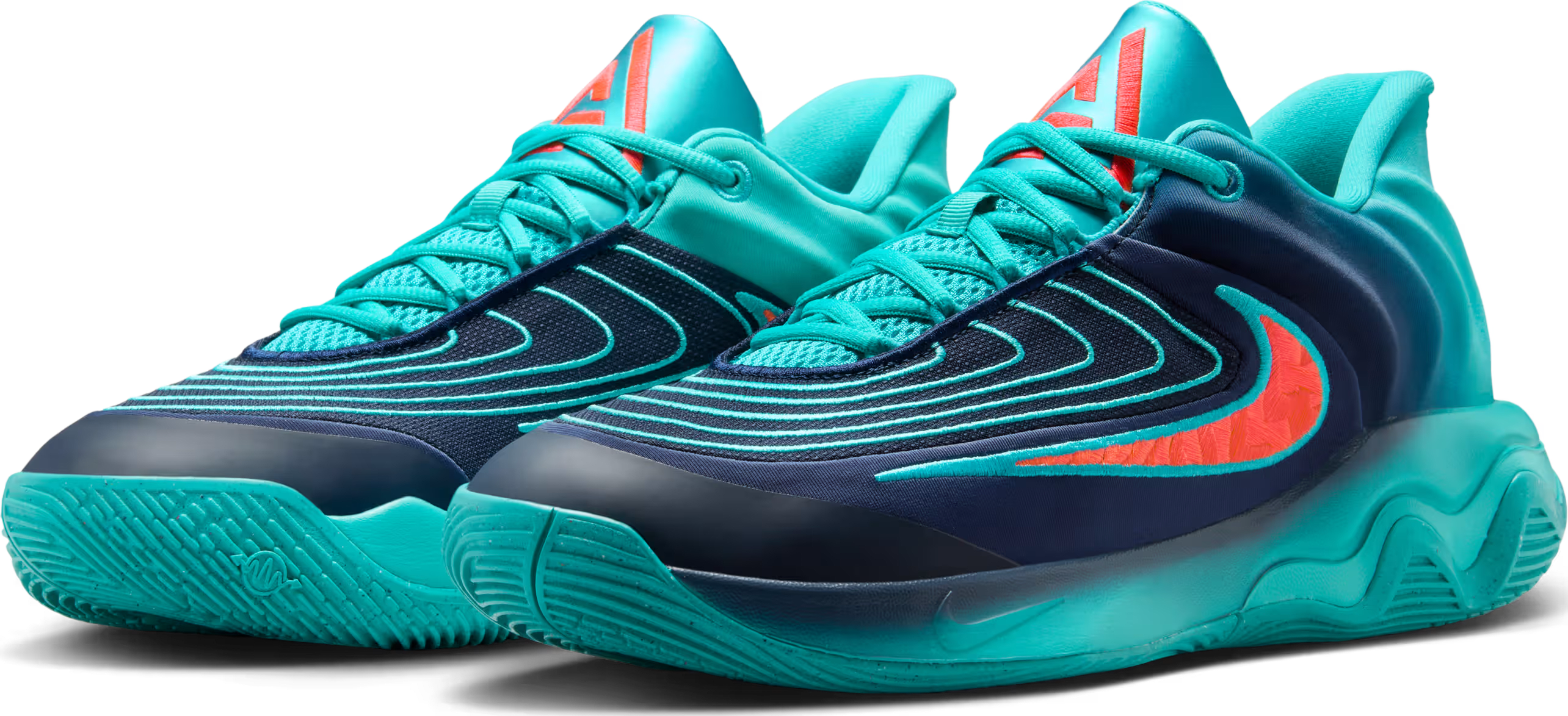 Nike Giannis Immortality 4 Dusty Cactus Obsidian Bright Crimson