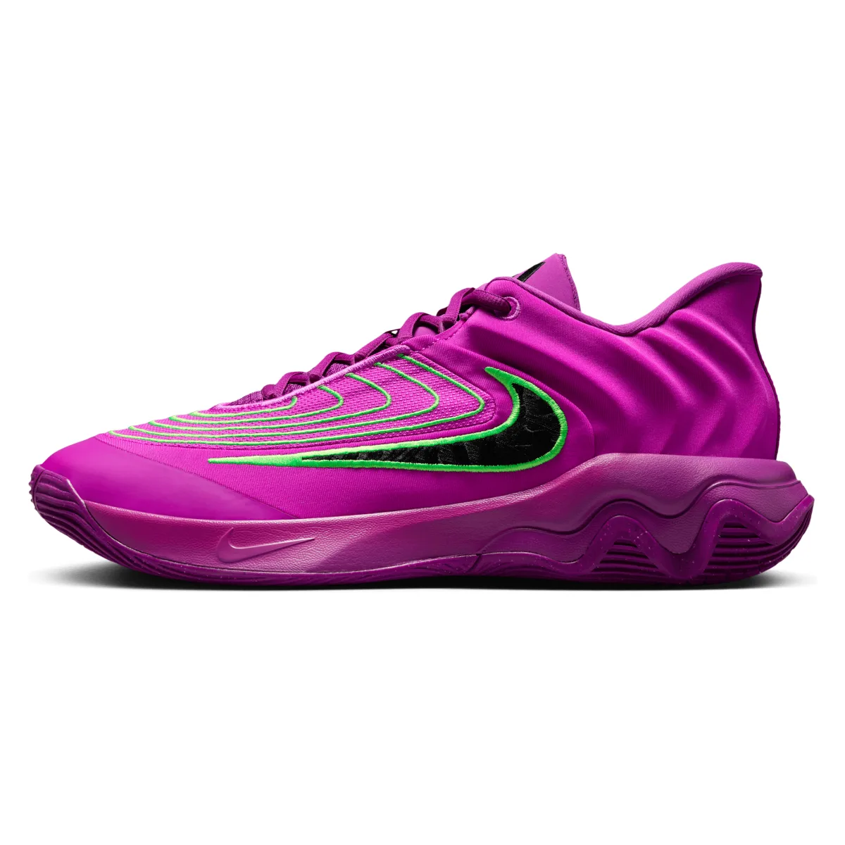 Nike Giannis Immortality 4 Hyper Violet Green Strike Bold Berry Black
