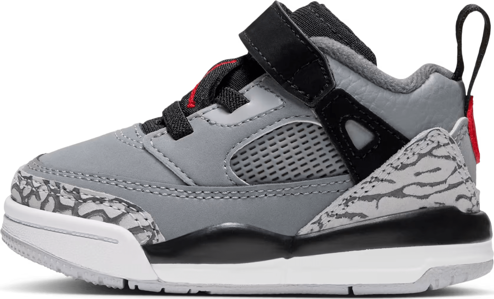 Air Jordan Spizike Low TD "Wolf Grey University Red"