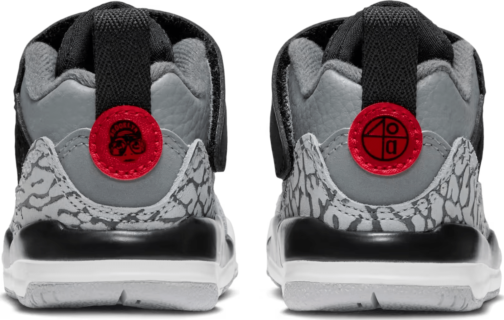 Air Jordan Spizike Low TD "Wolf Grey University Red"