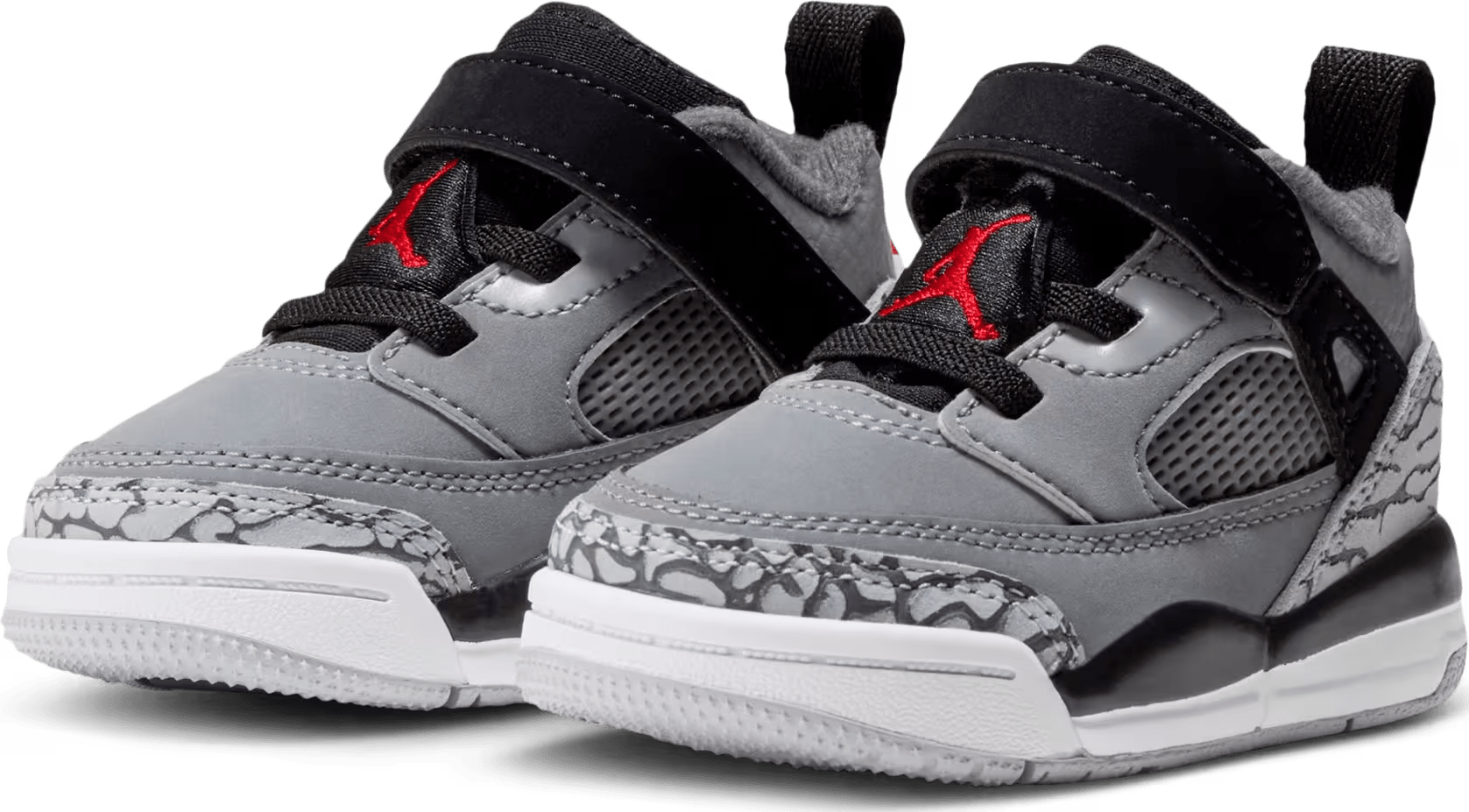 Air Jordan Spizike Low TD "Wolf Grey University Red"