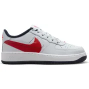 Nike Air Force 1 LV8 4 GS "Pure Platinum / University Red"
