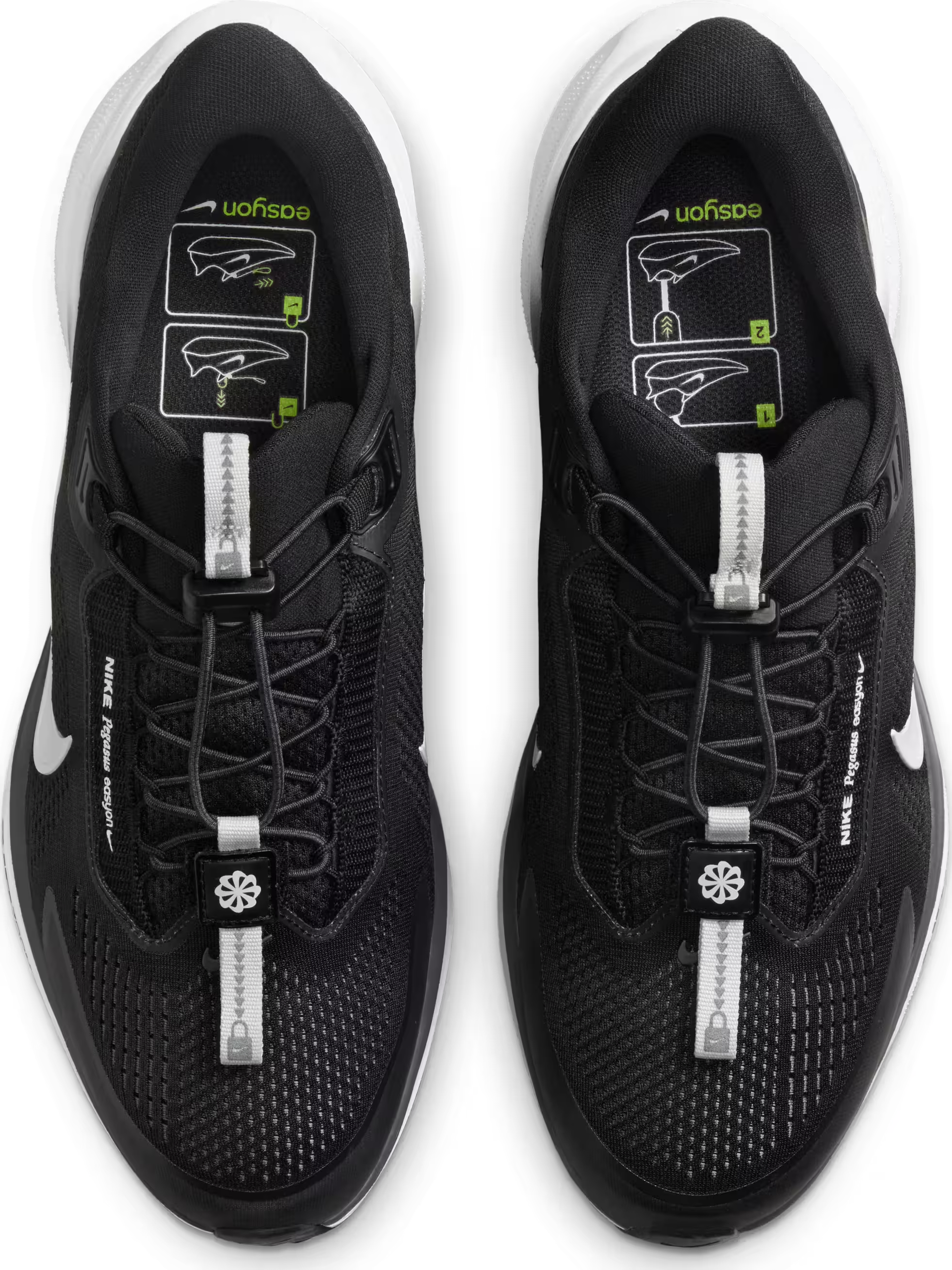 Nike Pegasus EasyOn "Black White"