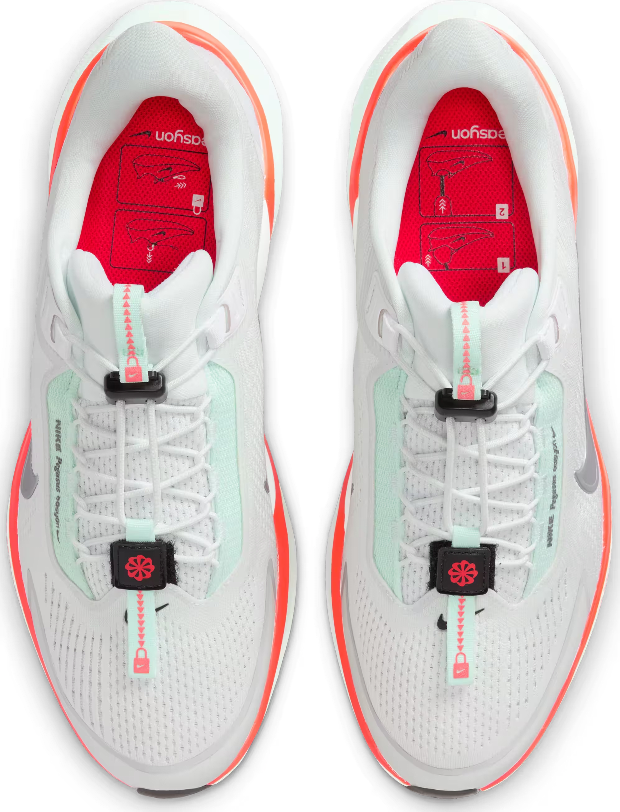 Nike Pegasus EasyOn "White Barely Green"