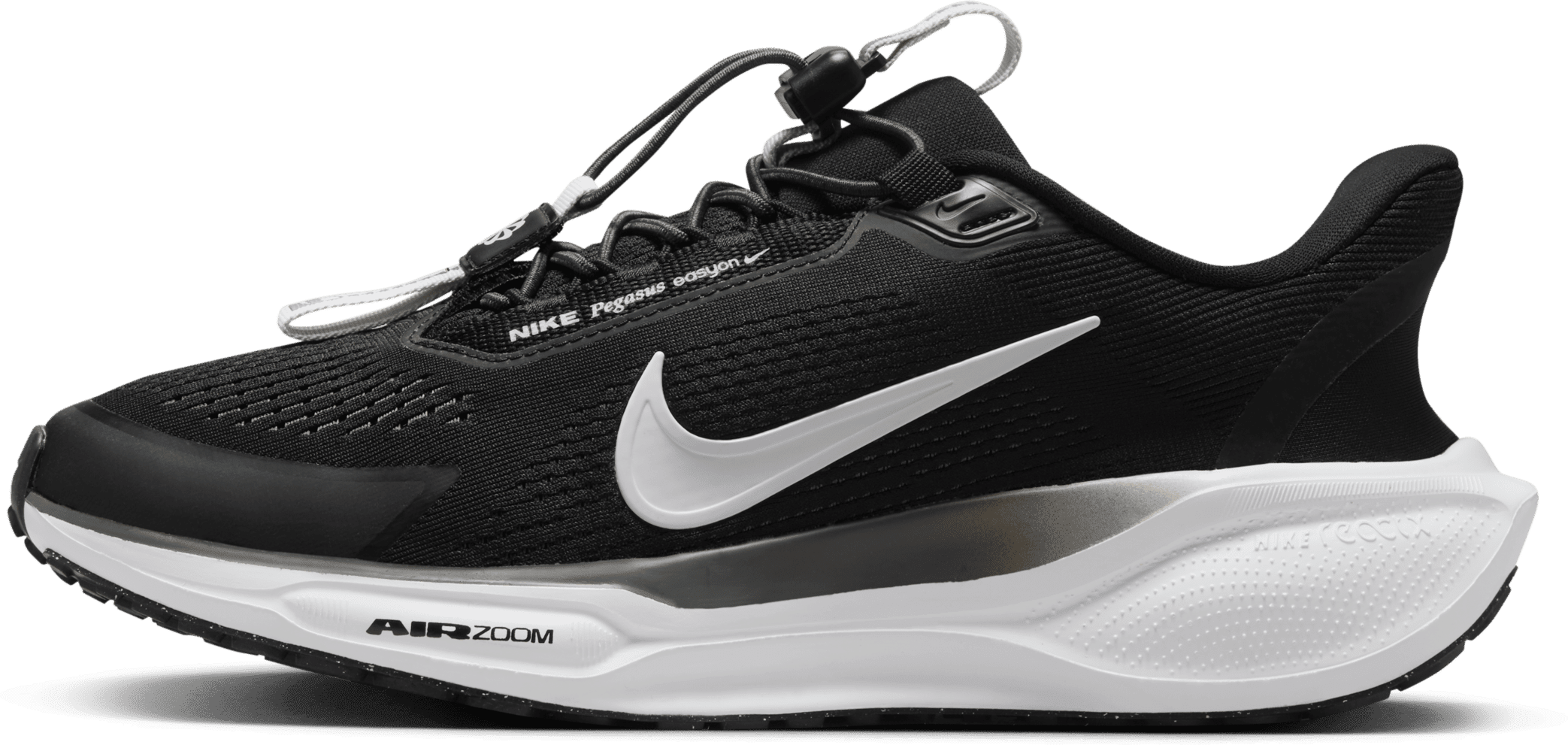 Nike Air Zoom Pegasus 41 EasyOn Black Anthracite Photon Dust White (Women's)