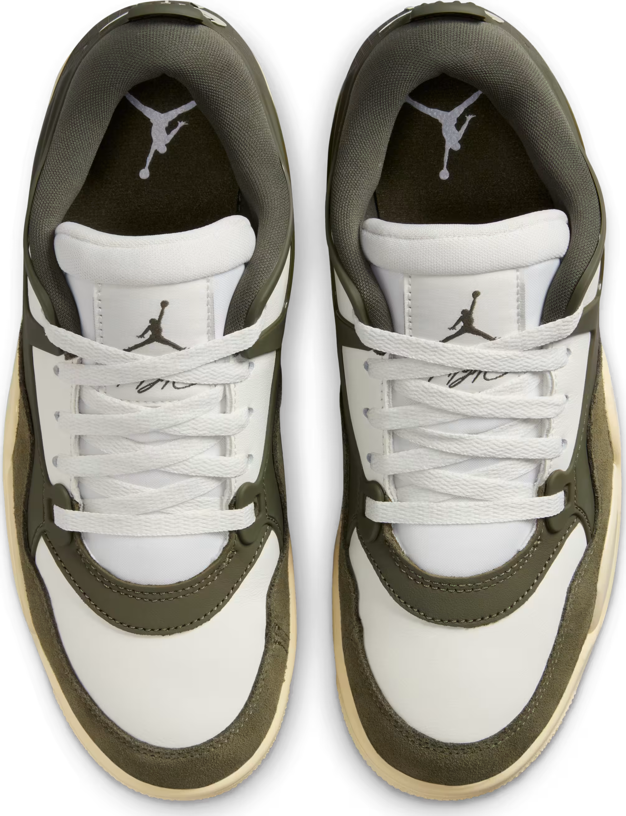 Air Jordan 4 RM Wmns "Sail Medium Olive"