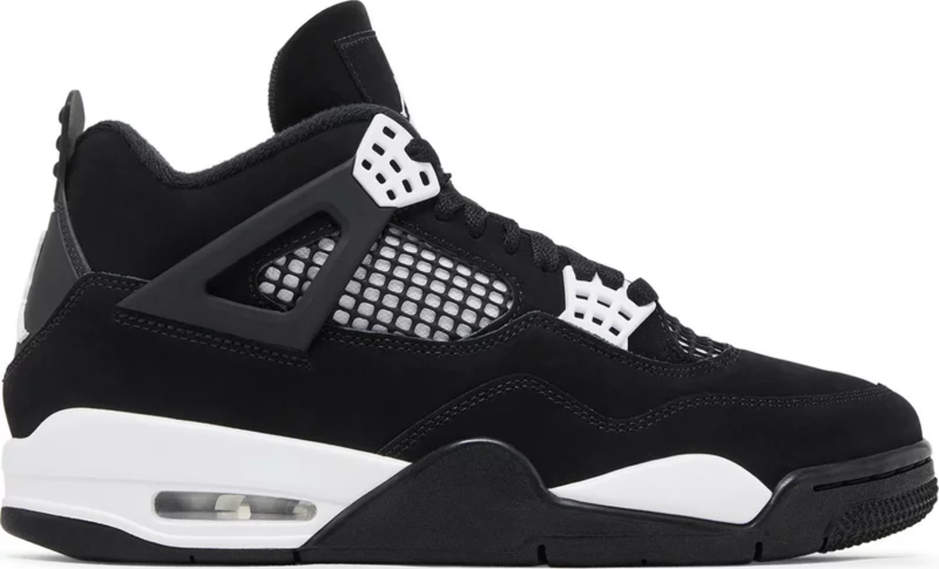 Air Jordan 4 Retro White Thunder FQ8138 001 Sneaker Squad