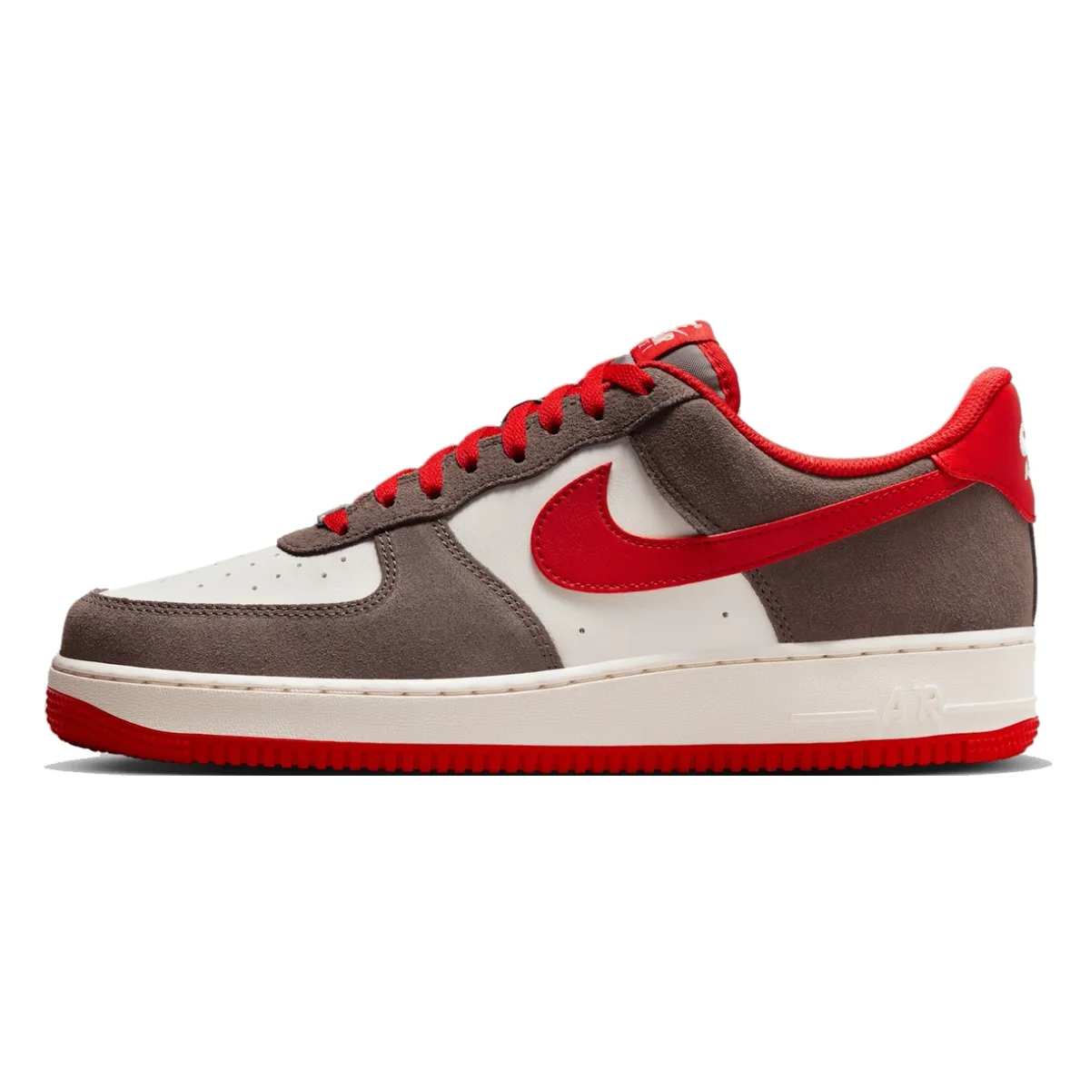 Nike Air Force 1 '07 LV8 "Cave Stone University Red"